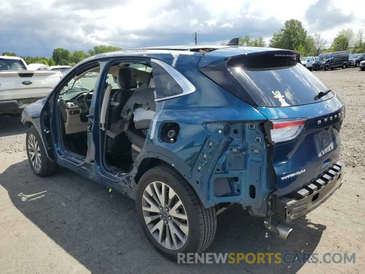 2 Photograph of a damaged car 1FMCU9DZ2LUC10252 FORD ESCAPE 2020