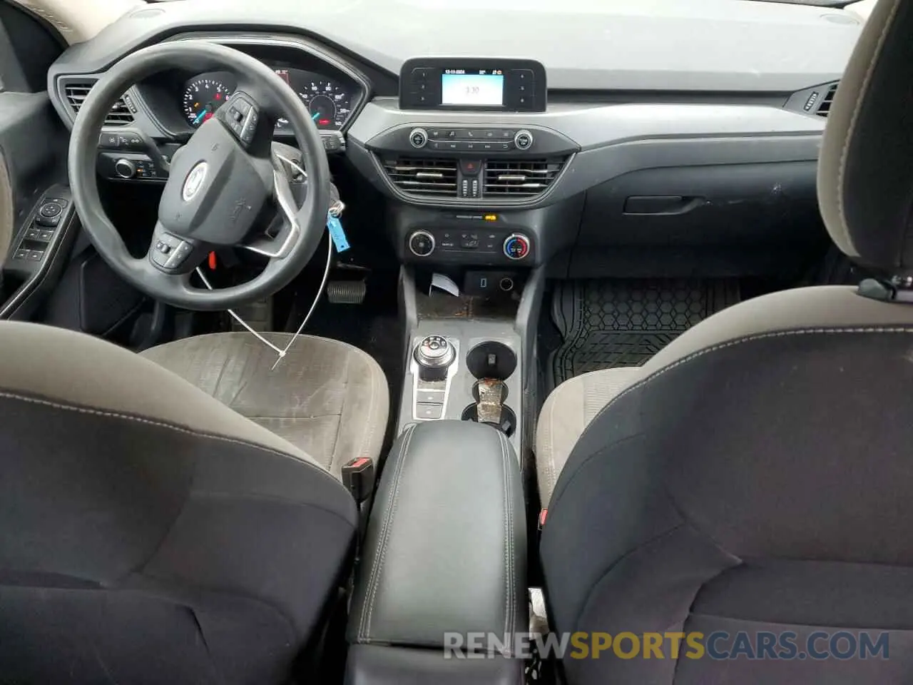 8 Фотография поврежденного автомобиля 1FMCU9F6XLUC06825 FORD ESCAPE 2020