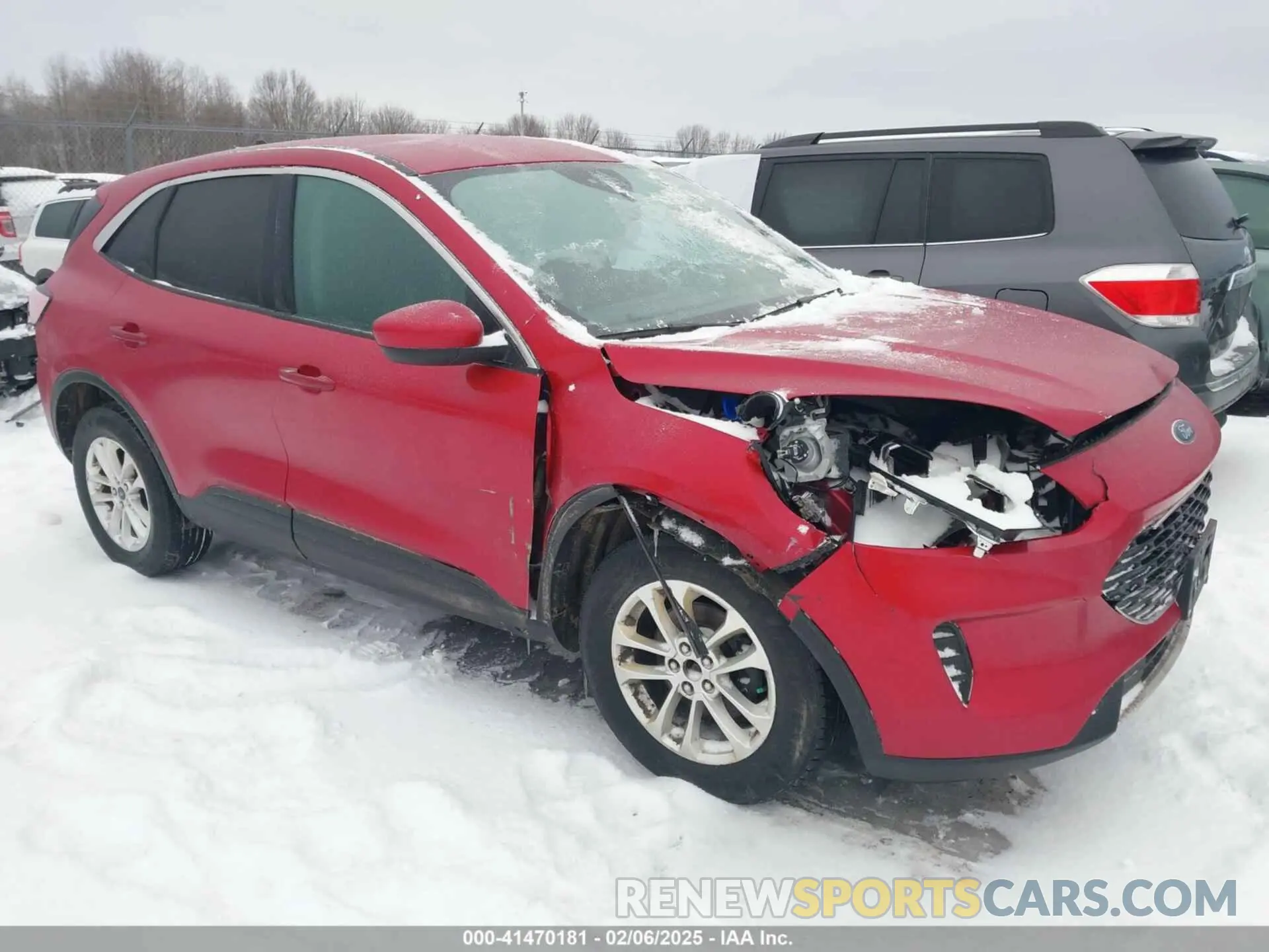 1 Photograph of a damaged car 1FMCU9G60LUA20094 FORD ESCAPE 2020