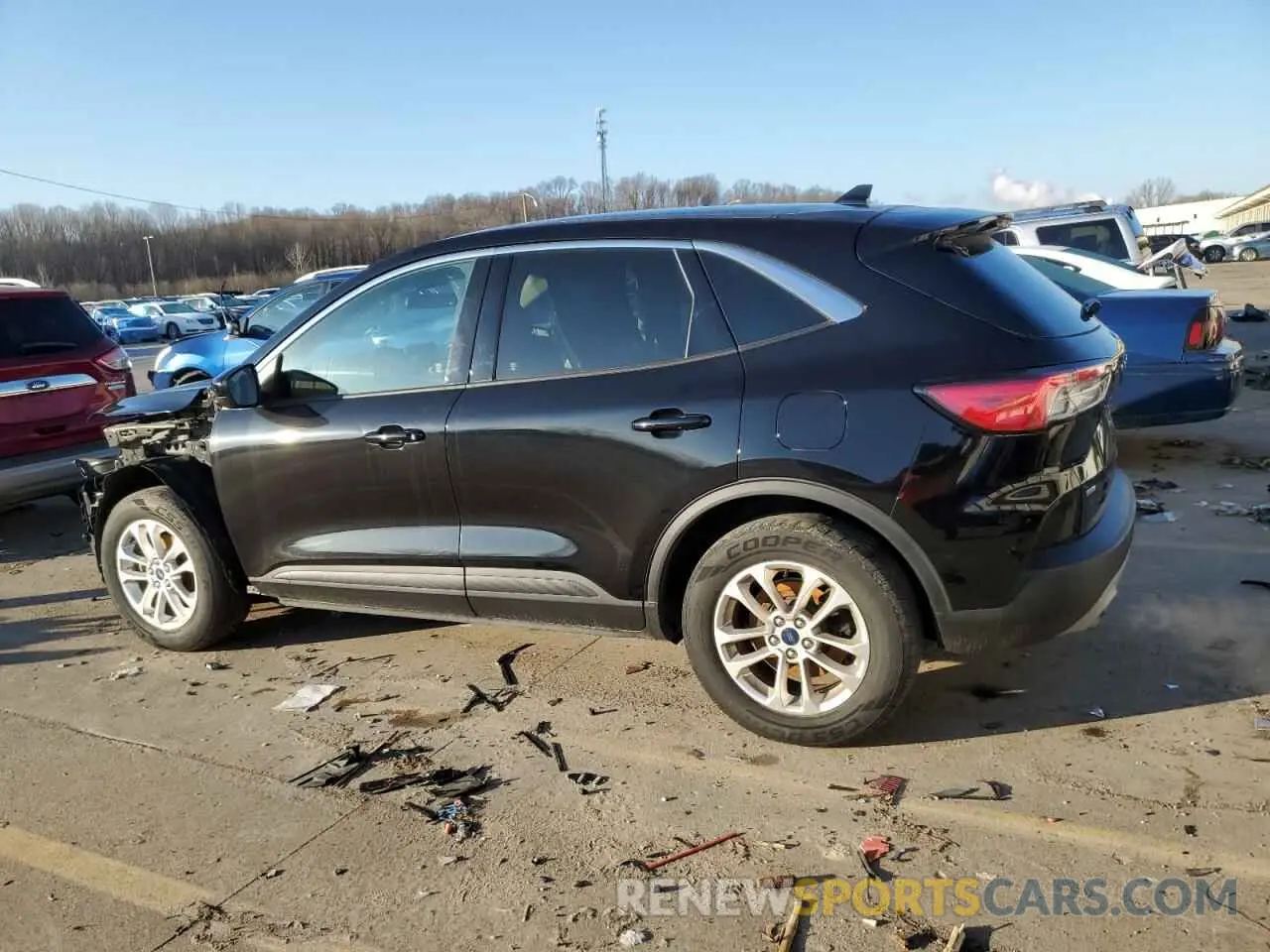 2 Photograph of a damaged car 1FMCU9G60LUA73491 FORD ESCAPE 2020