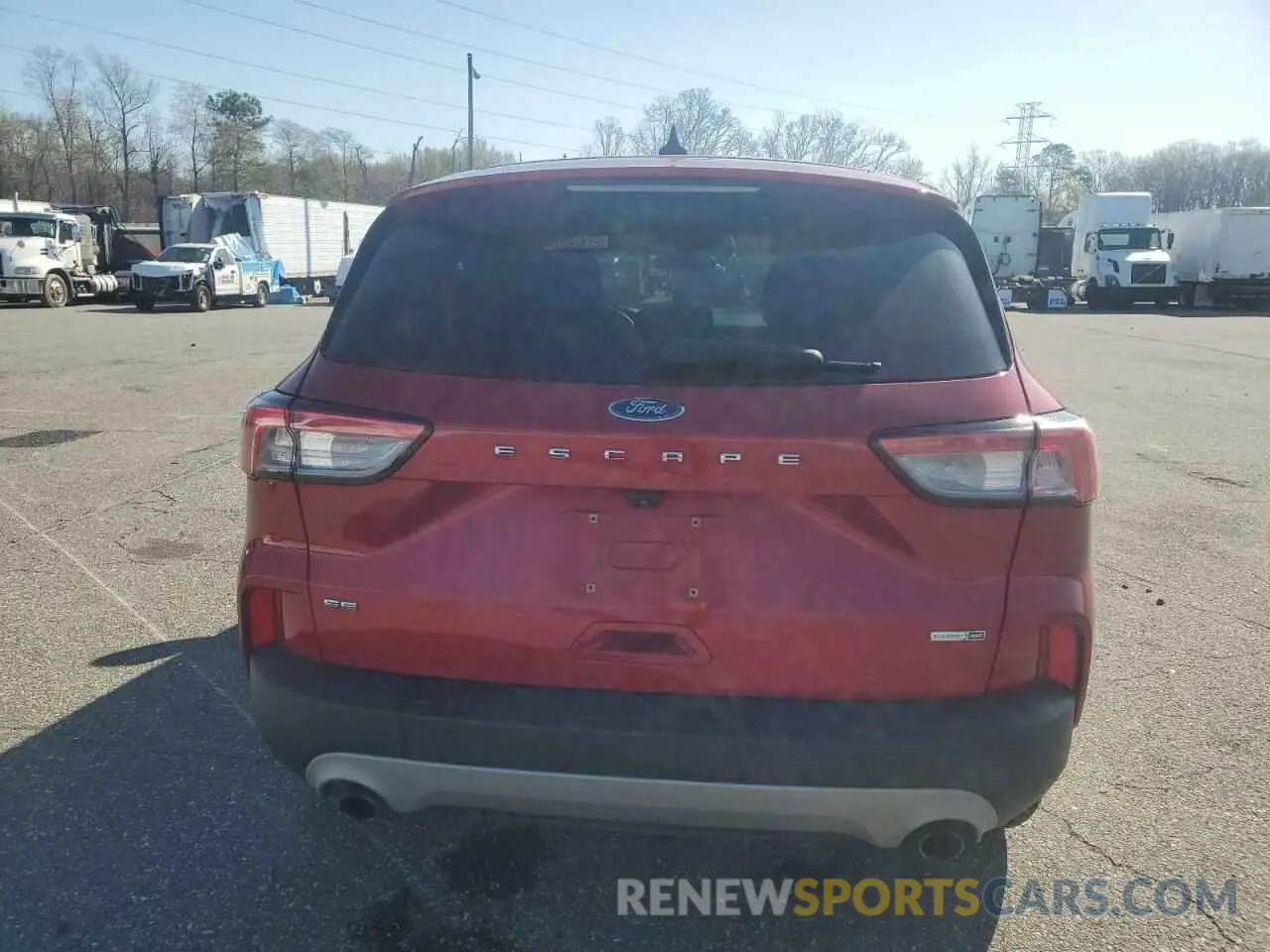 6 Photograph of a damaged car 1FMCU9G61LUB32712 FORD ESCAPE 2020