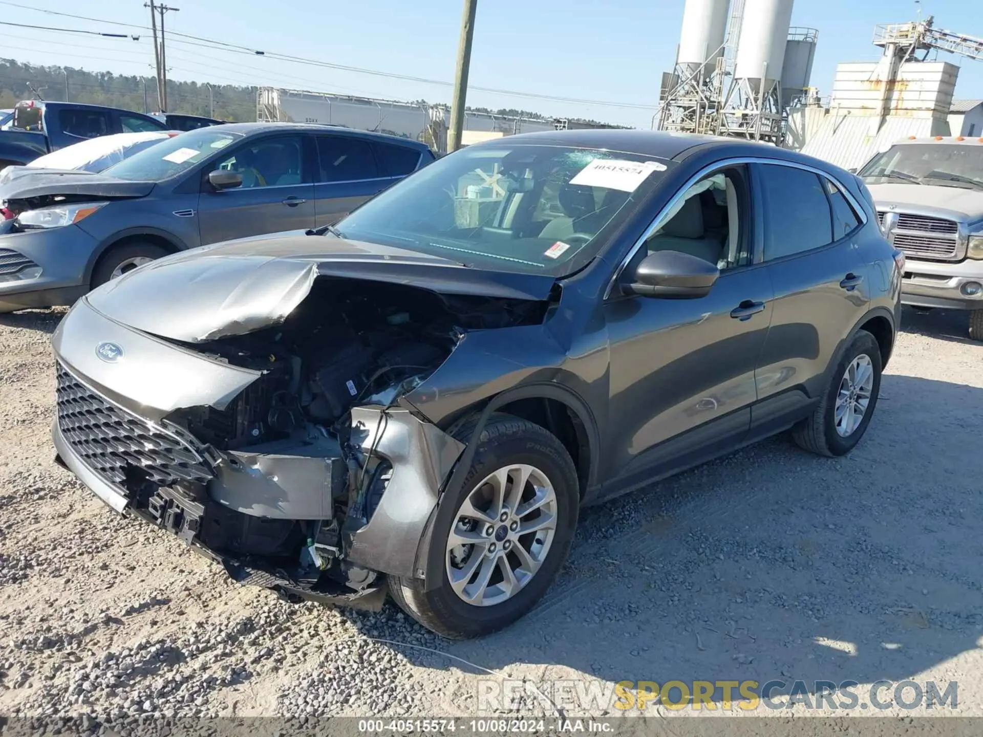 2 Photograph of a damaged car 1FMCU9G61LUB64558 FORD ESCAPE 2020