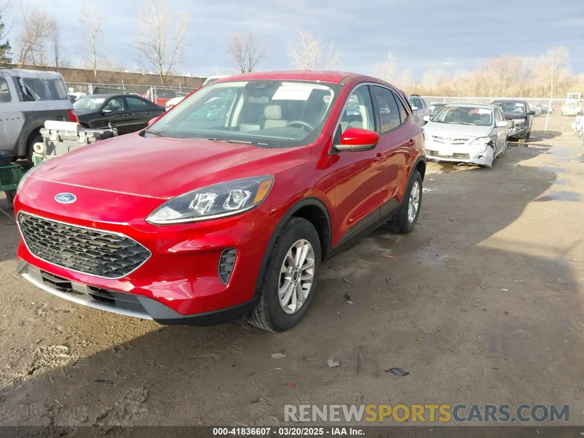 2 Photograph of a damaged car 1FMCU9G61LUC63140 FORD ESCAPE 2020