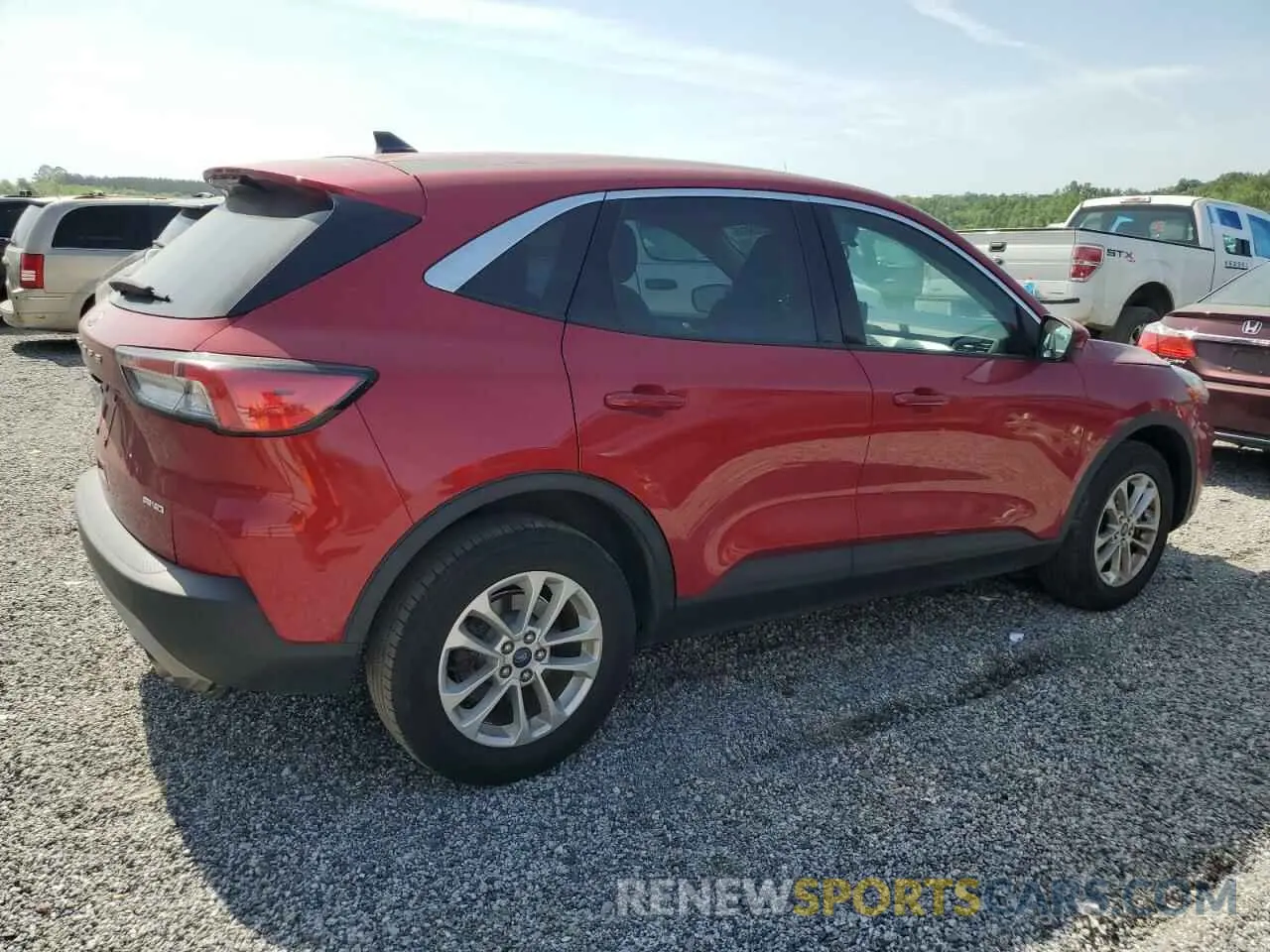 3 Photograph of a damaged car 1FMCU9G61LUC70671 FORD ESCAPE 2020