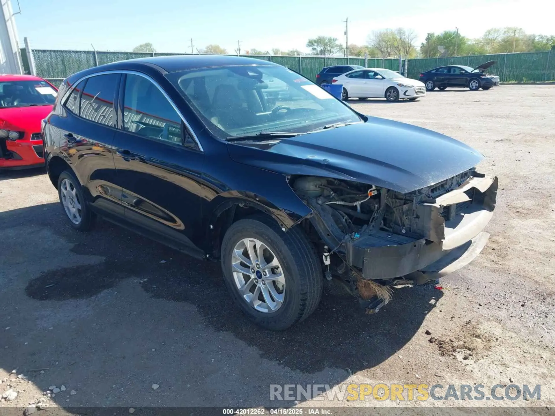 1 Photograph of a damaged car 1FMCU9G62LUB25722 FORD ESCAPE 2020