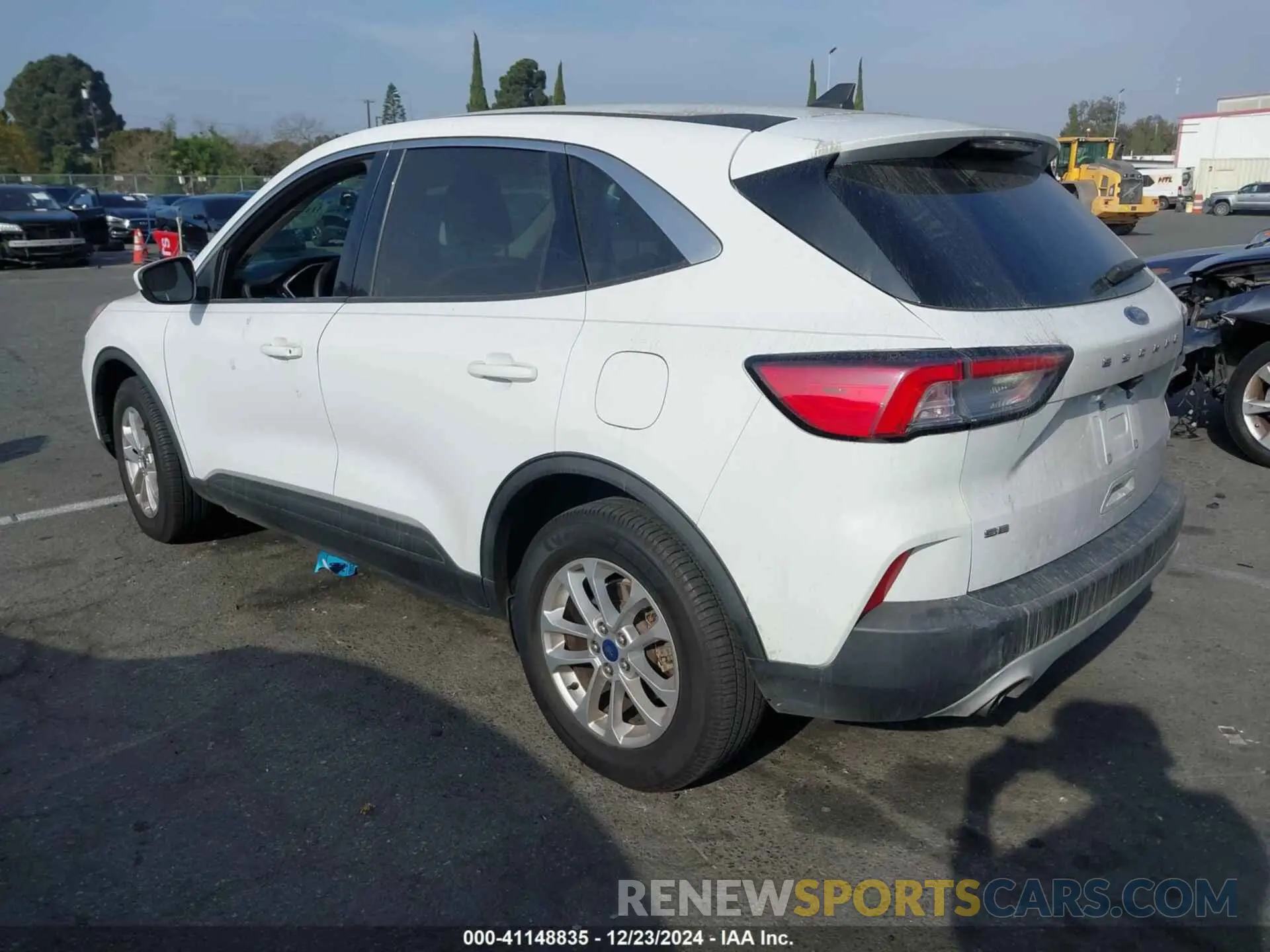 3 Photograph of a damaged car 1FMCU9G62LUB72944 FORD ESCAPE 2020