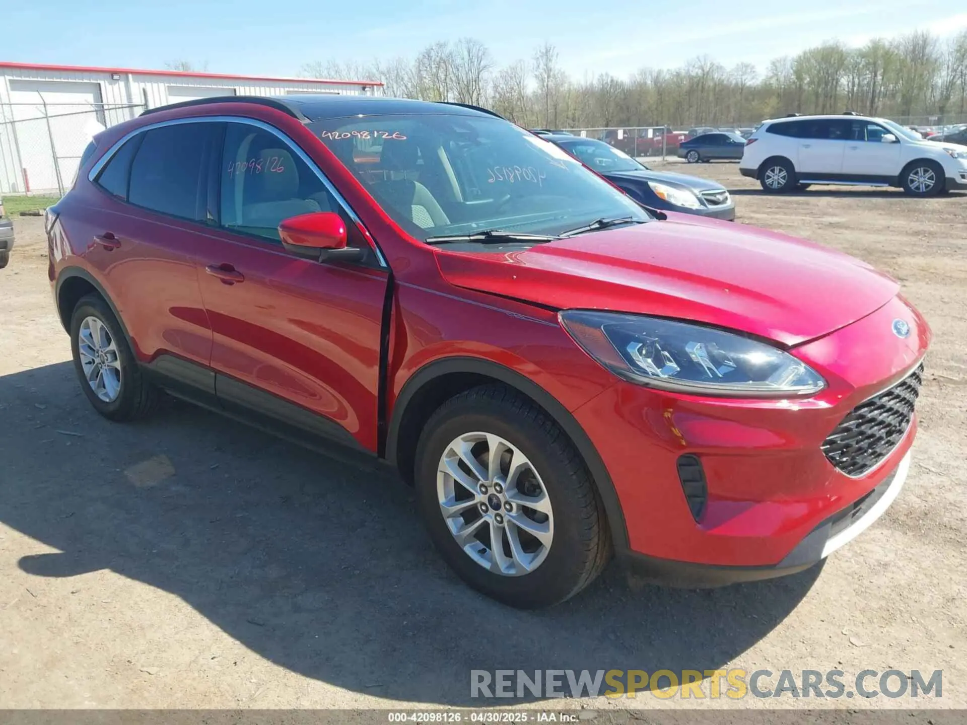 1 Photograph of a damaged car 1FMCU9G65LUA45282 FORD ESCAPE 2020