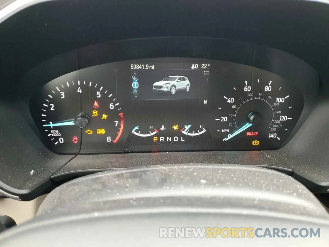 9 Фотография поврежденного автомобиля 1FMCU9G65LUB37766 FORD ESCAPE 2020