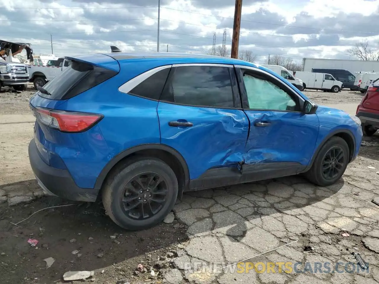 3 Photograph of a damaged car 1FMCU9G67LUB65200 FORD ESCAPE 2020