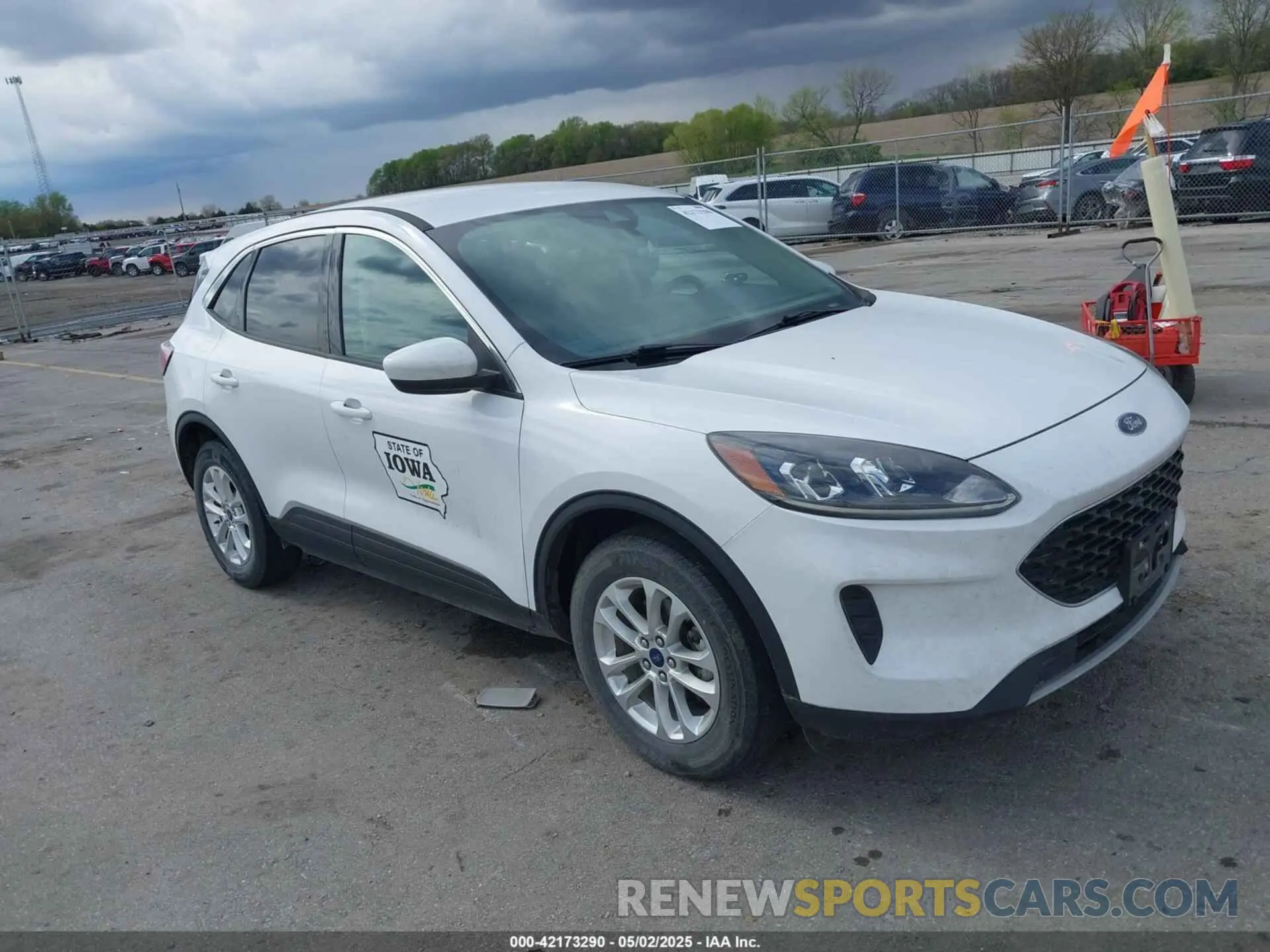 1 Photograph of a damaged car 1FMCU9G67LUC31633 FORD ESCAPE 2020