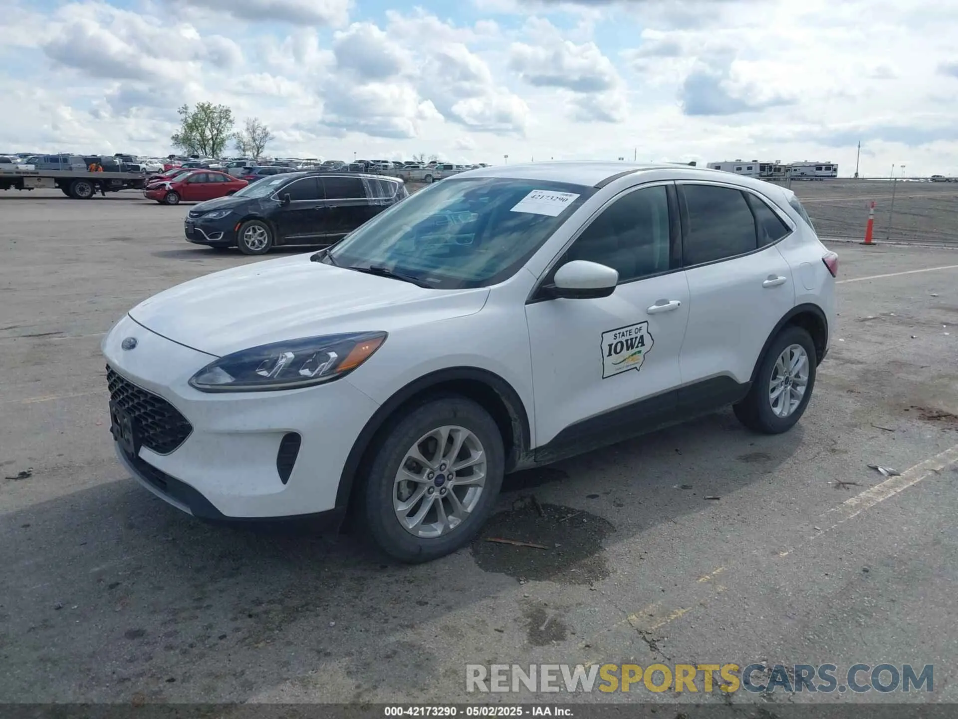 2 Photograph of a damaged car 1FMCU9G67LUC31633 FORD ESCAPE 2020