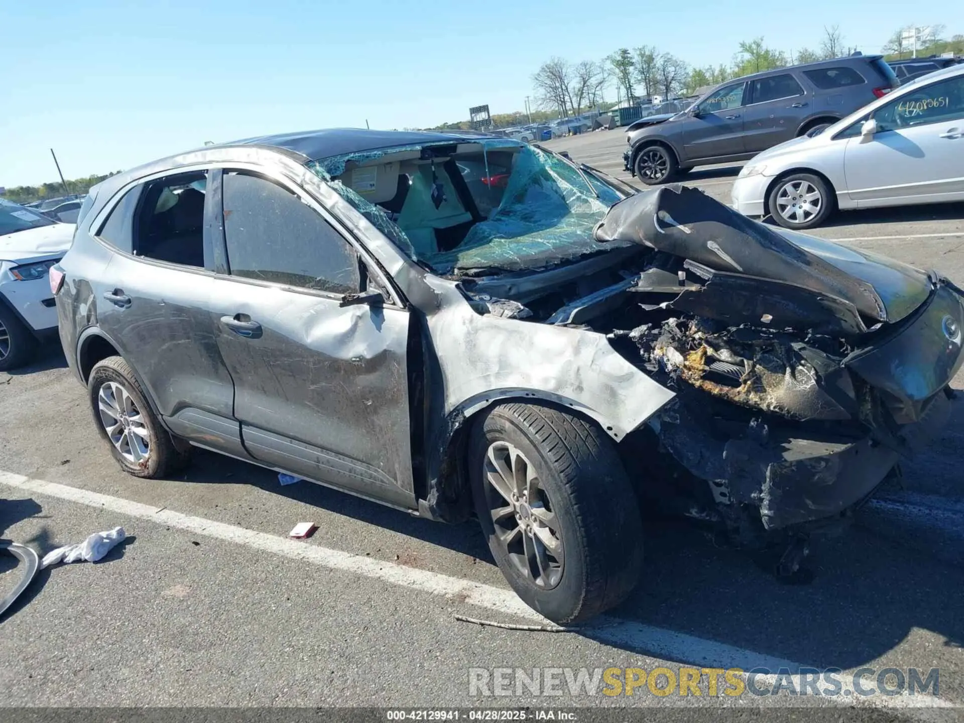 1 Photograph of a damaged car 1FMCU9G67LUC37416 FORD ESCAPE 2020