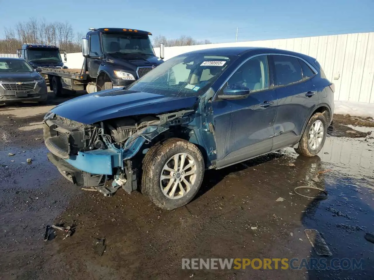 1 Photograph of a damaged car 1FMCU9G68LUA43896 FORD ESCAPE 2020
