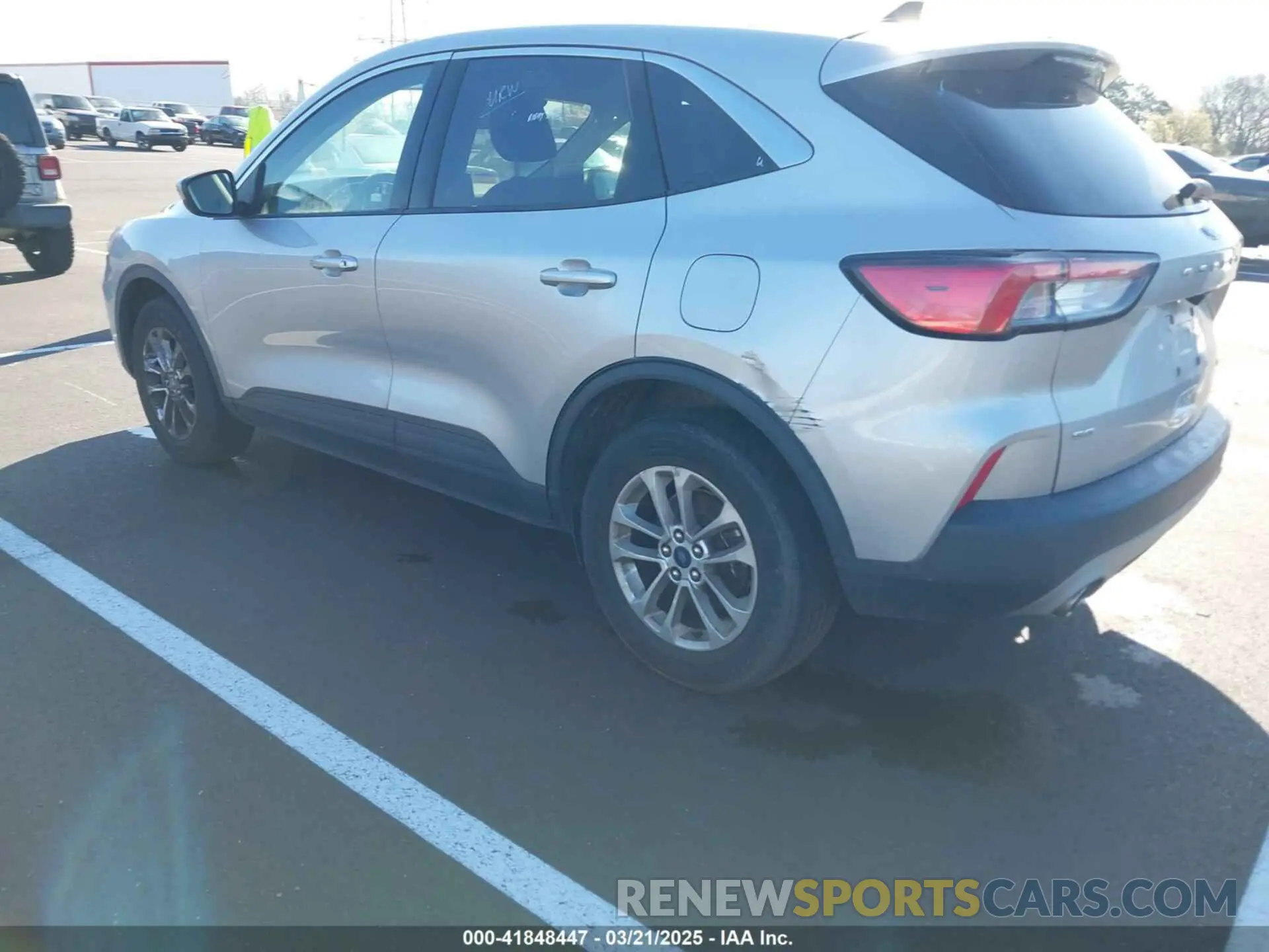 3 Photograph of a damaged car 1FMCU9G68LUA64750 FORD ESCAPE 2020
