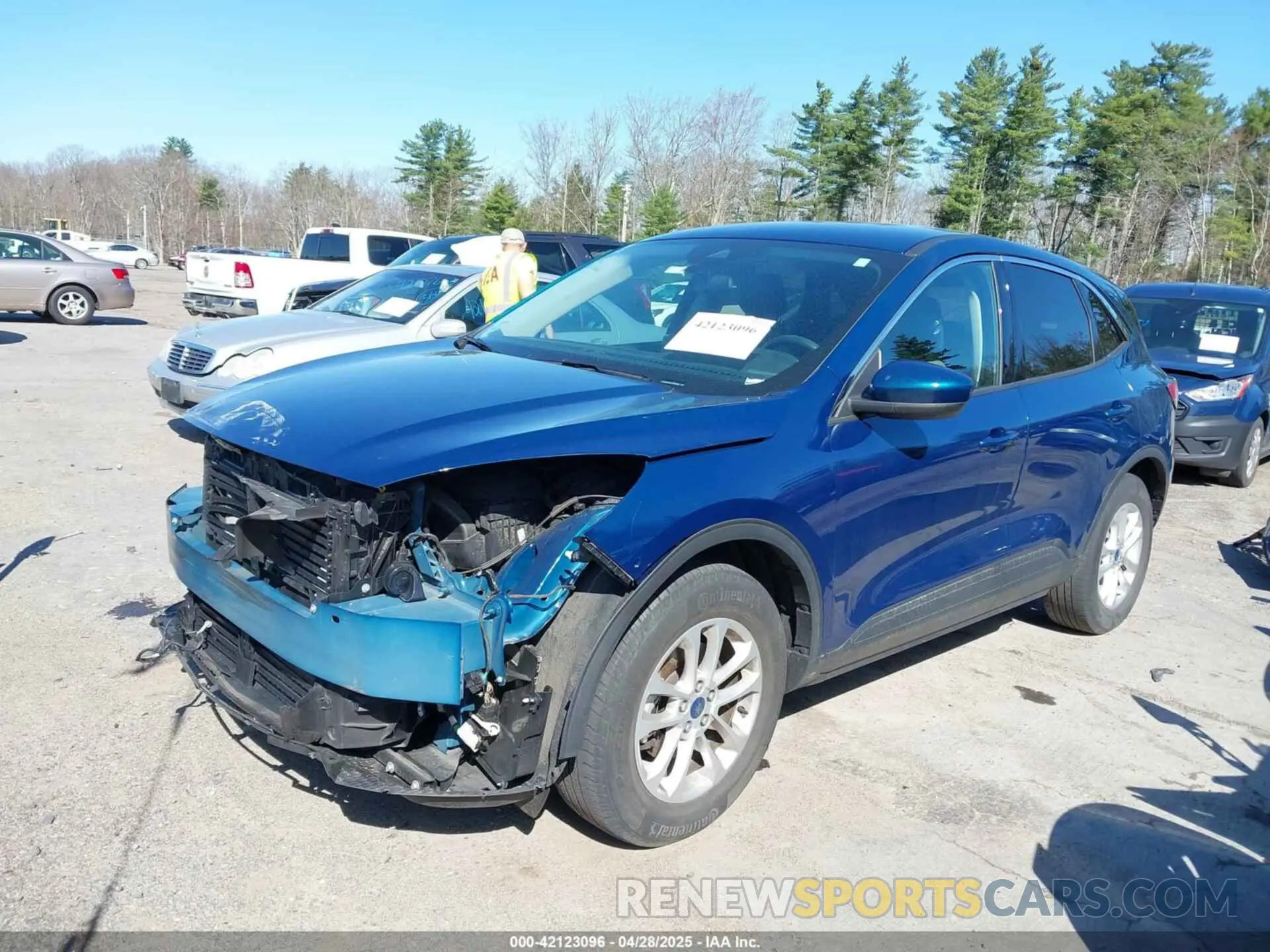 2 Photograph of a damaged car 1FMCU9G68LUA88952 FORD ESCAPE 2020