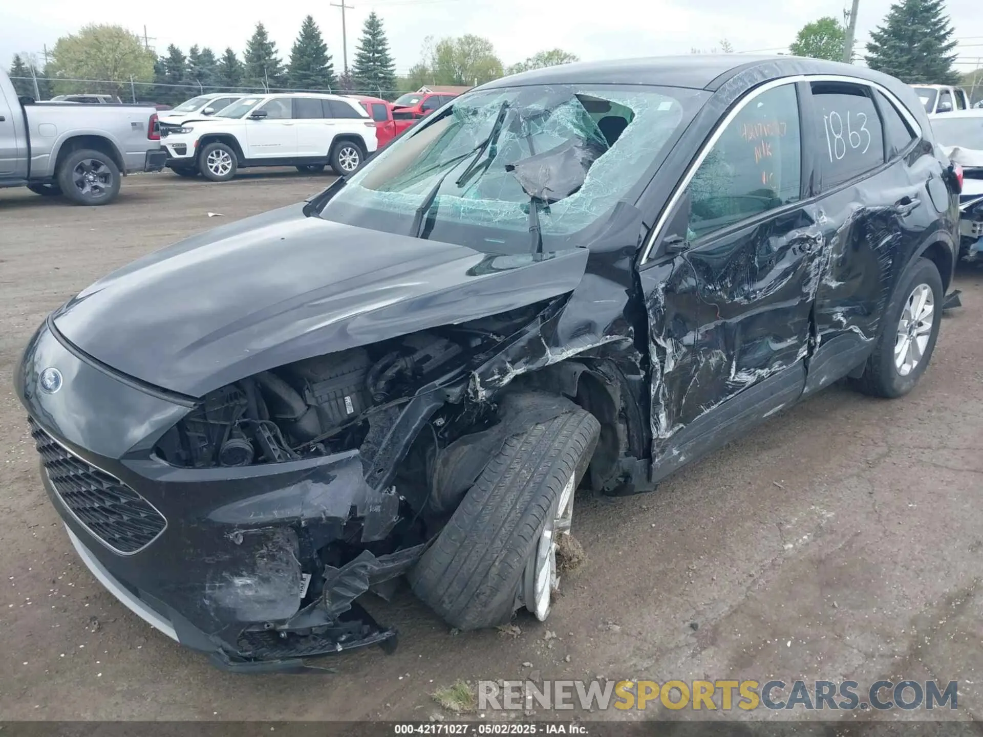 6 Фотография поврежденного автомобиля 1FMCU9G68LUC41863 FORD ESCAPE 2020