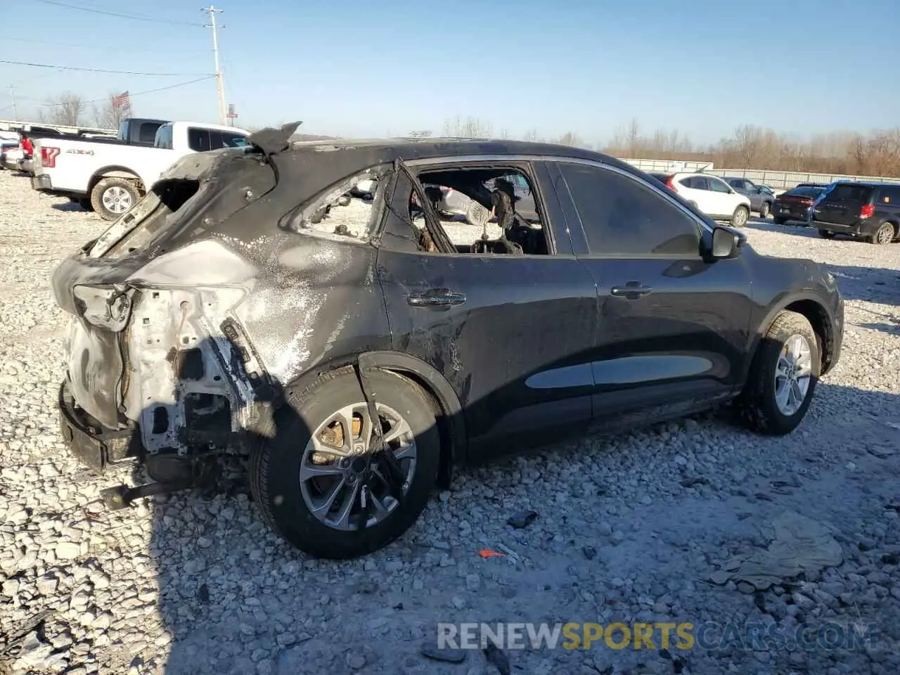 3 Photograph of a damaged car 1FMCU9G6XLUB86378 FORD ESCAPE 2020