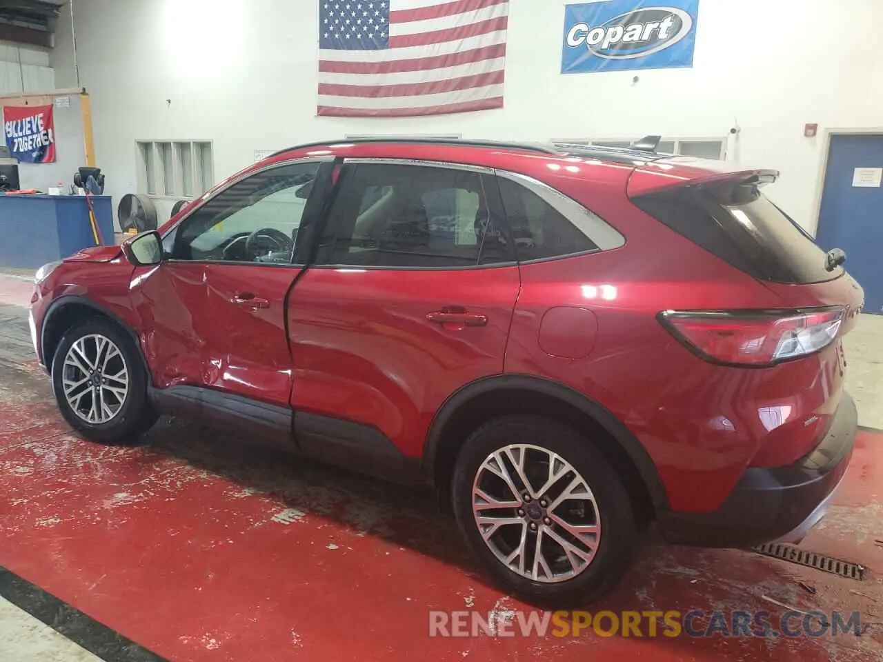 2 Photograph of a damaged car 1FMCU9H60LUC49857 FORD ESCAPE 2020