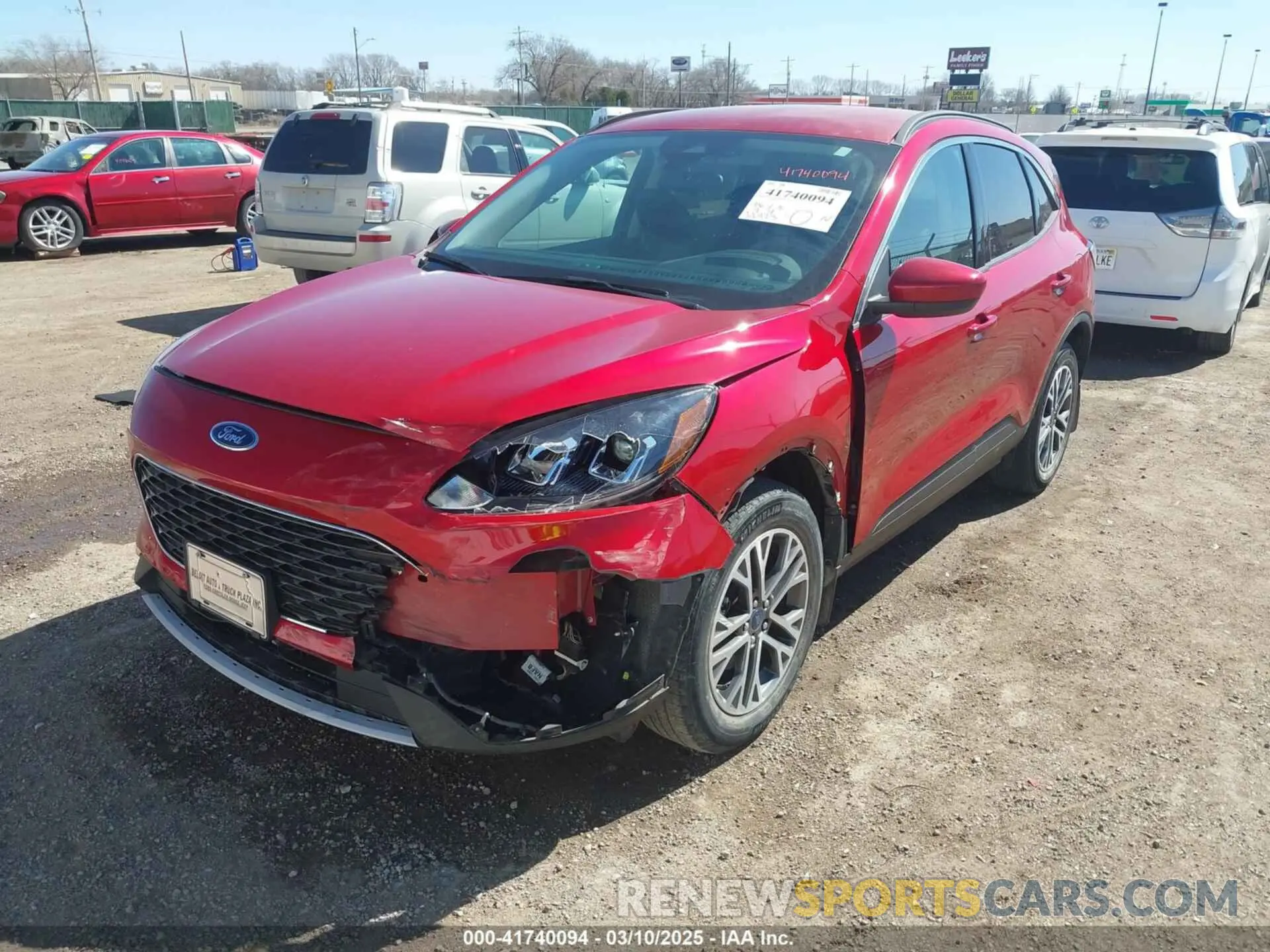 2 Фотография поврежденного автомобиля 1FMCU9H61LUC51147 FORD ESCAPE 2020
