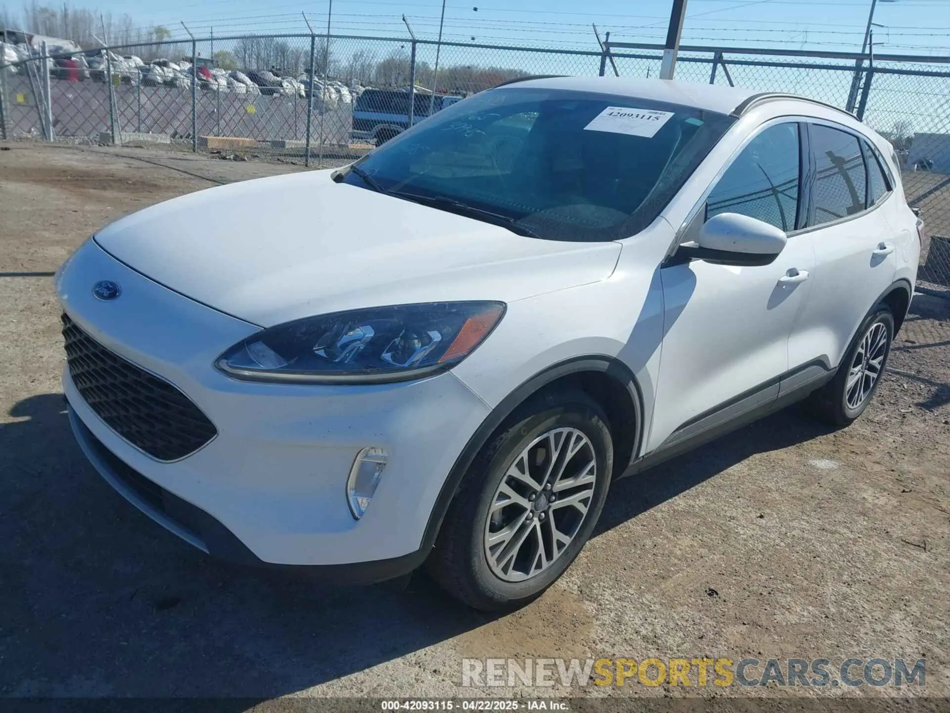 2 Photograph of a damaged car 1FMCU9H63LUC37945 FORD ESCAPE 2020