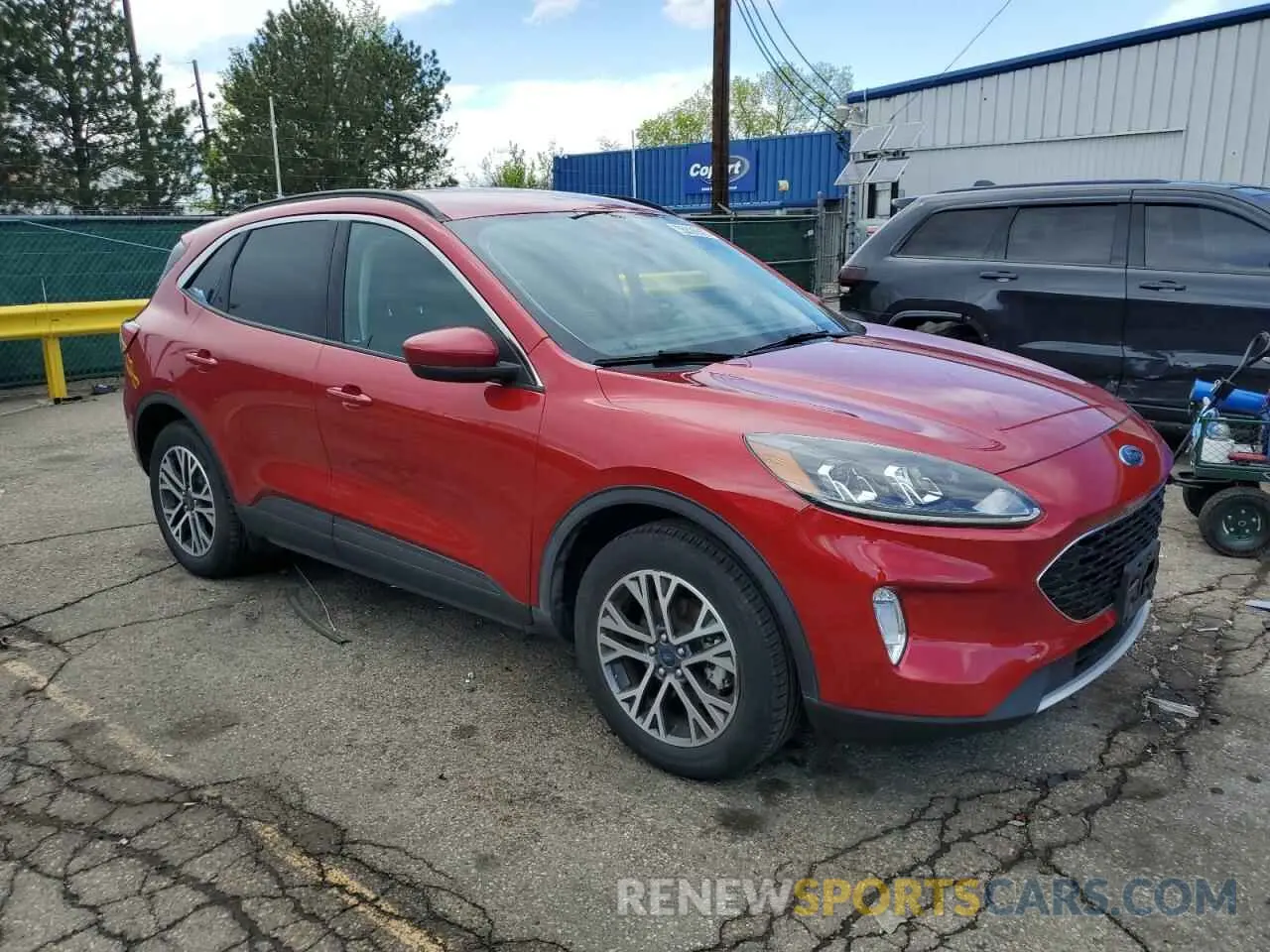 4 Фотография поврежденного автомобиля 1FMCU9H64LUB90201 FORD ESCAPE 2020