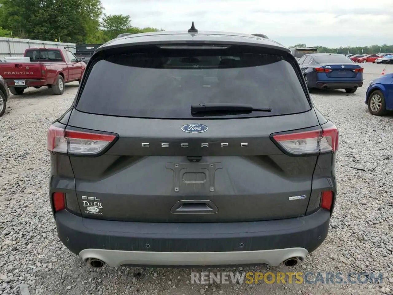 6 Photograph of a damaged car 1FMCU9H66LUA47136 FORD ESCAPE 2020