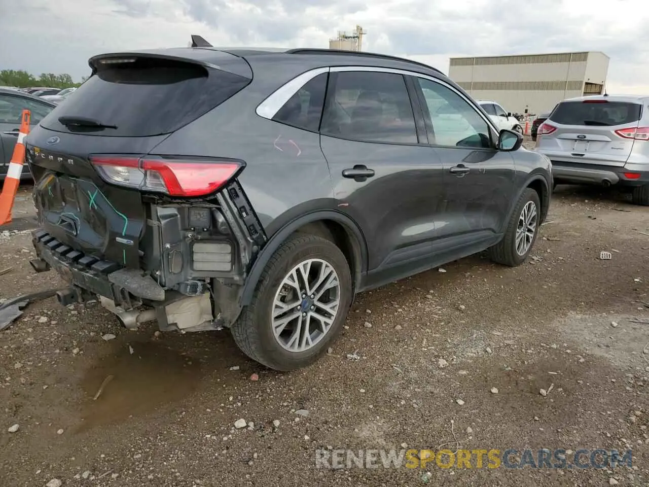 3 Photograph of a damaged car 1FMCU9H90LUC22250 FORD ESCAPE 2020