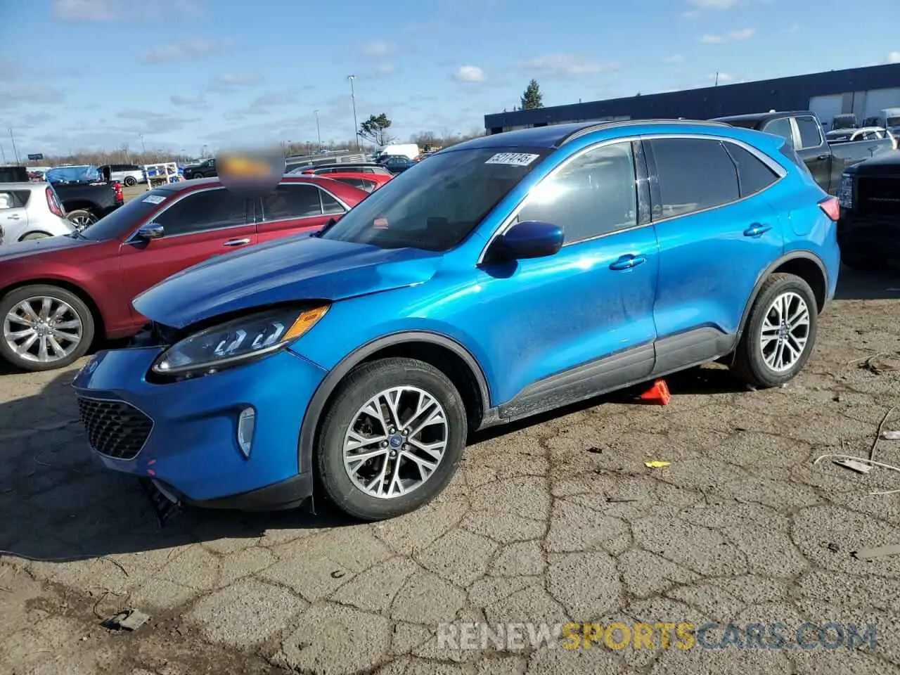 1 Photograph of a damaged car 1FMCU9H91LUA29797 FORD ESCAPE 2020