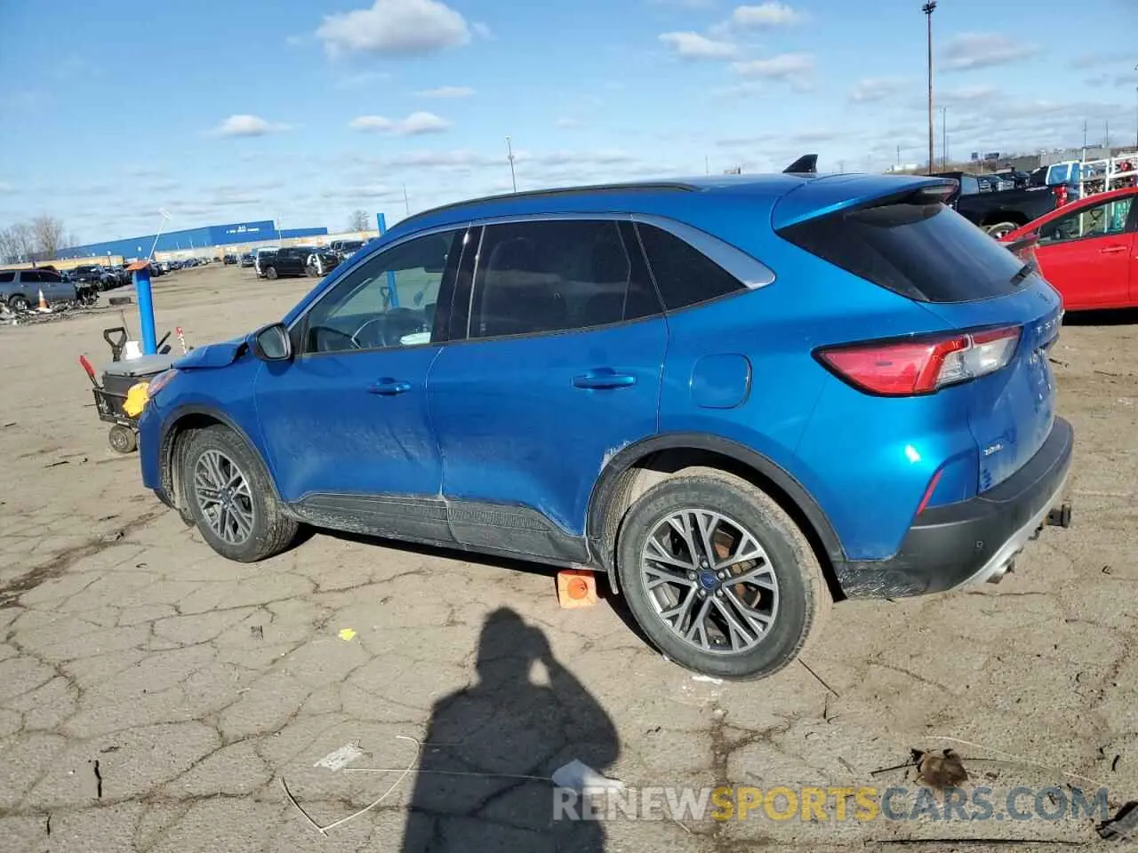 2 Photograph of a damaged car 1FMCU9H91LUA29797 FORD ESCAPE 2020