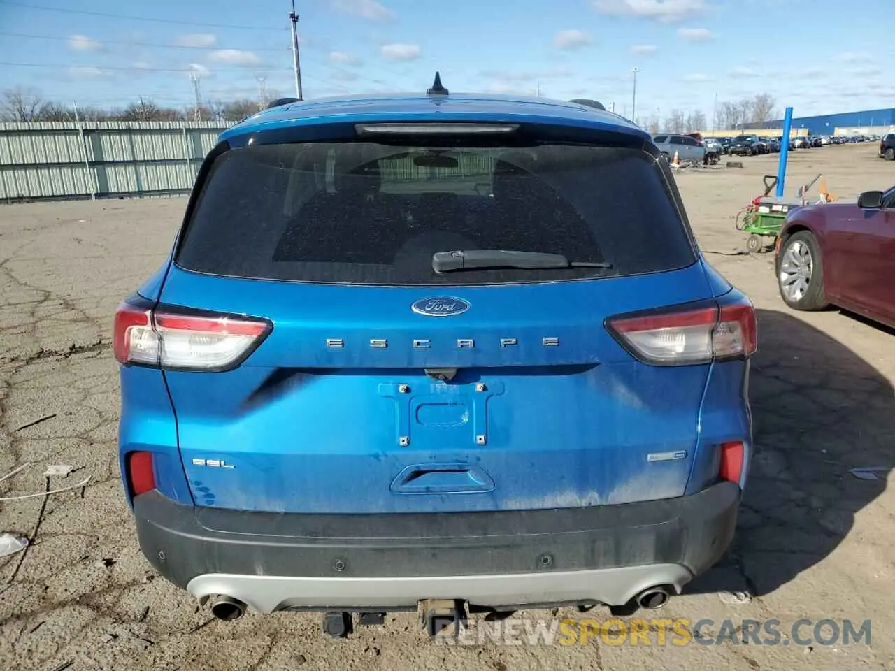6 Photograph of a damaged car 1FMCU9H91LUA29797 FORD ESCAPE 2020