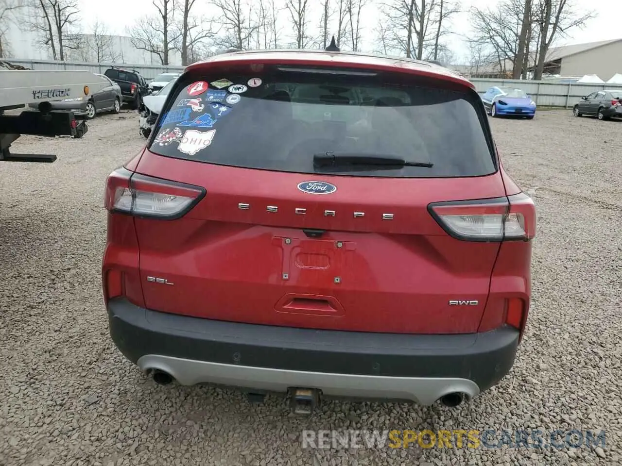 6 Photograph of a damaged car 1FMCU9H92LUC62426 FORD ESCAPE 2020