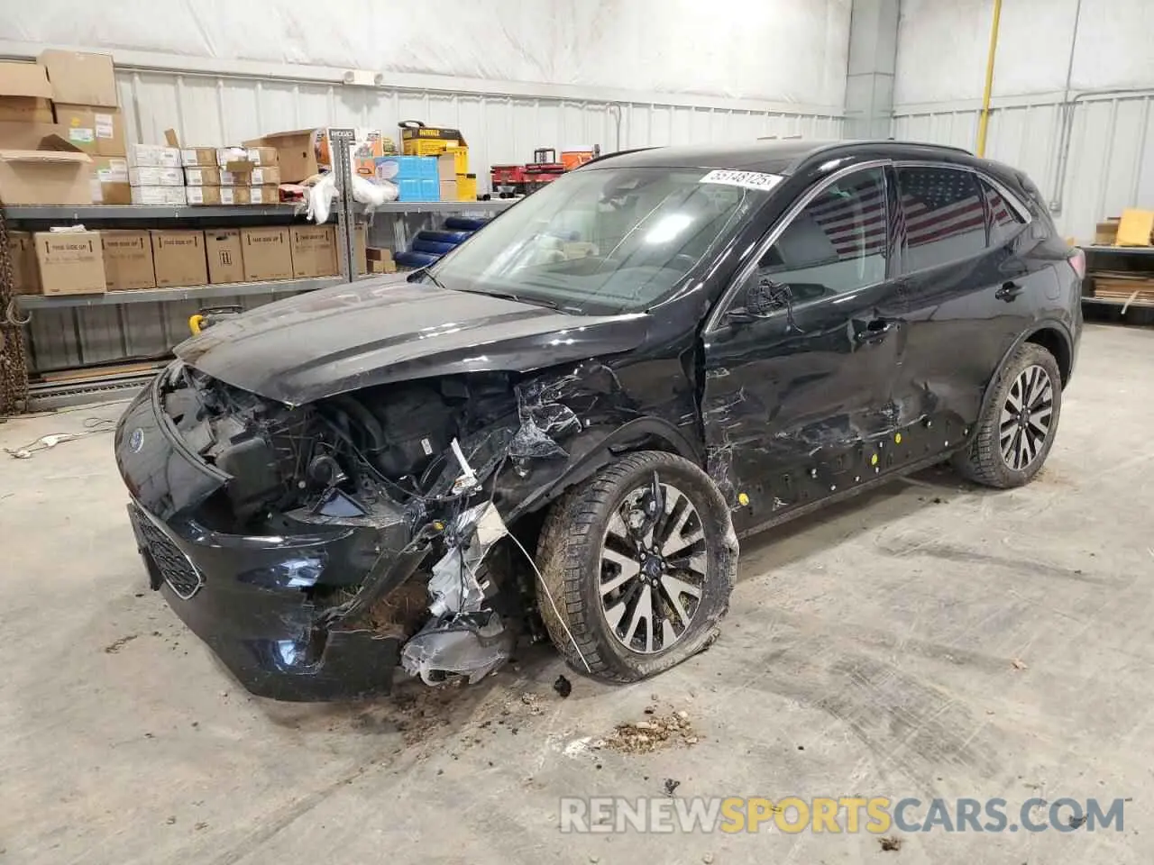 1 Photograph of a damaged car 1FMCU9H94LUB60805 FORD ESCAPE 2020