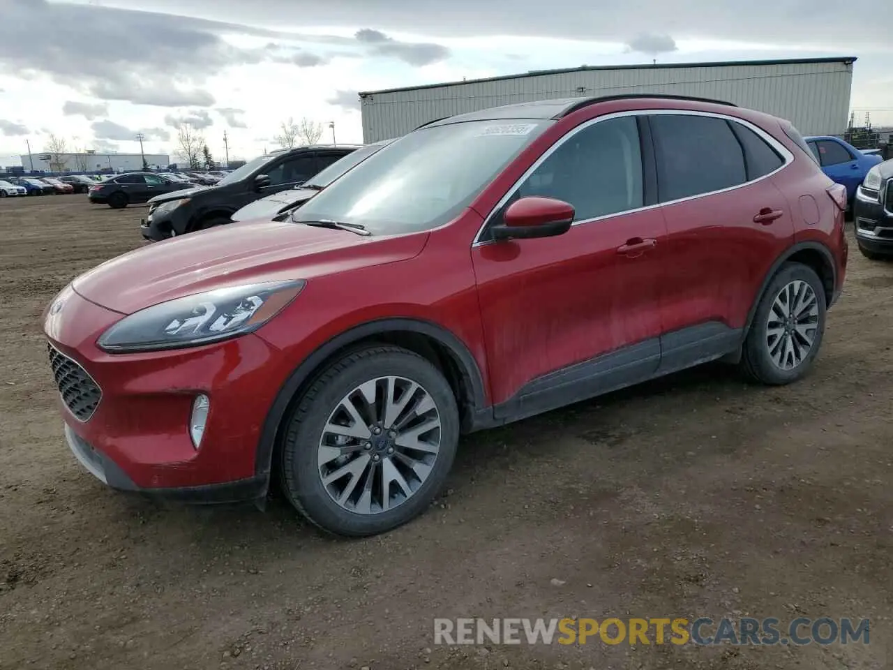1 Фотография поврежденного автомобиля 1FMCU9J95LUA42353 FORD ESCAPE 2020