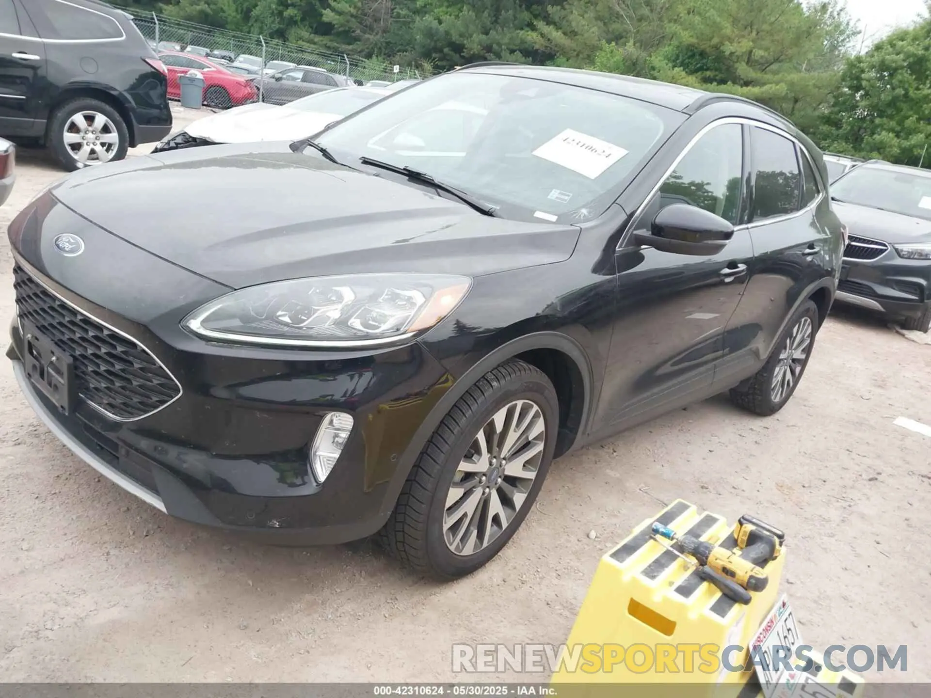 2 Photograph of a damaged car 1FMCU9J98LUA34750 FORD ESCAPE 2020