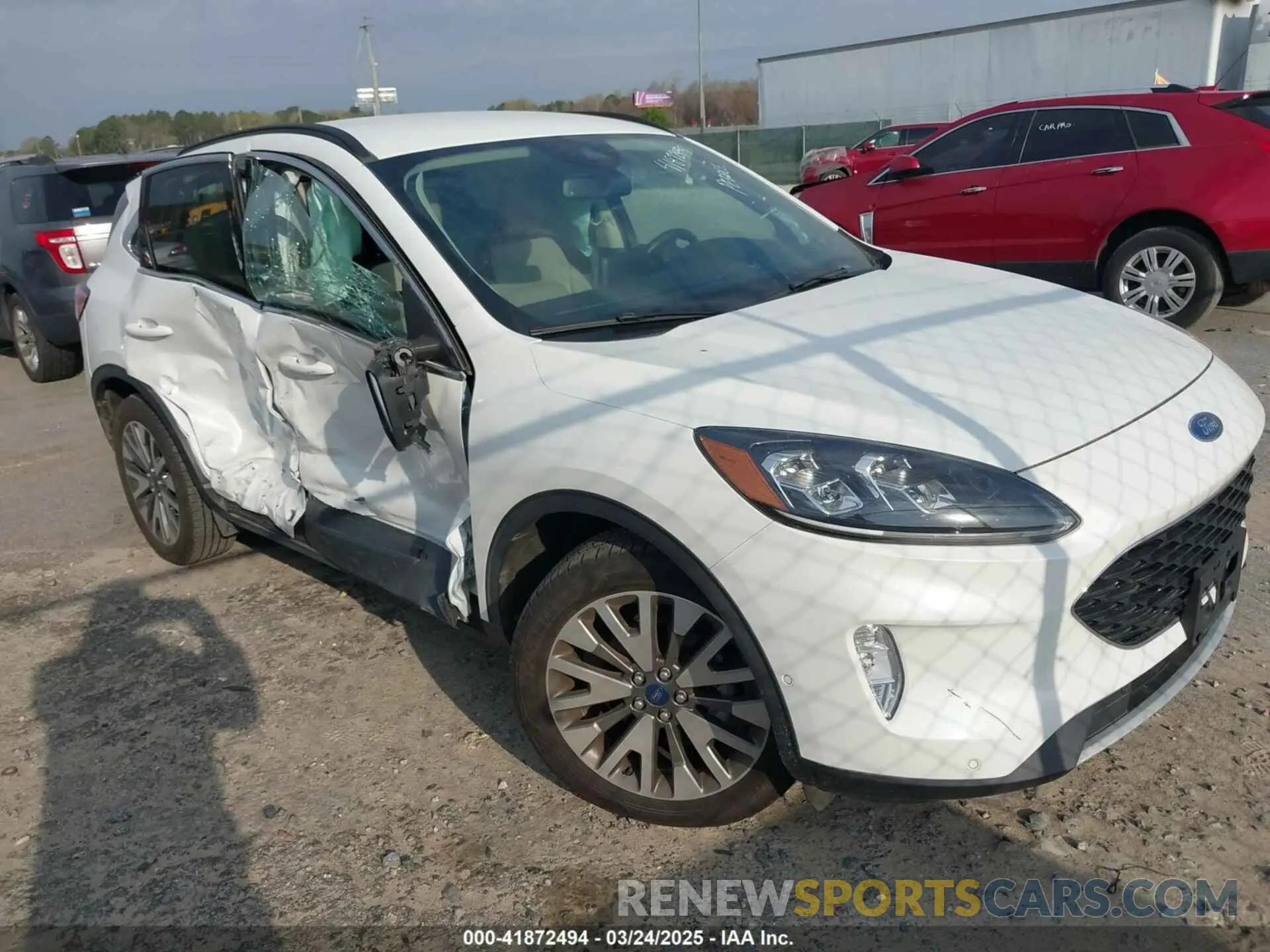 1 Photograph of a damaged car 1FMCU9J99LUB45419 FORD ESCAPE 2020