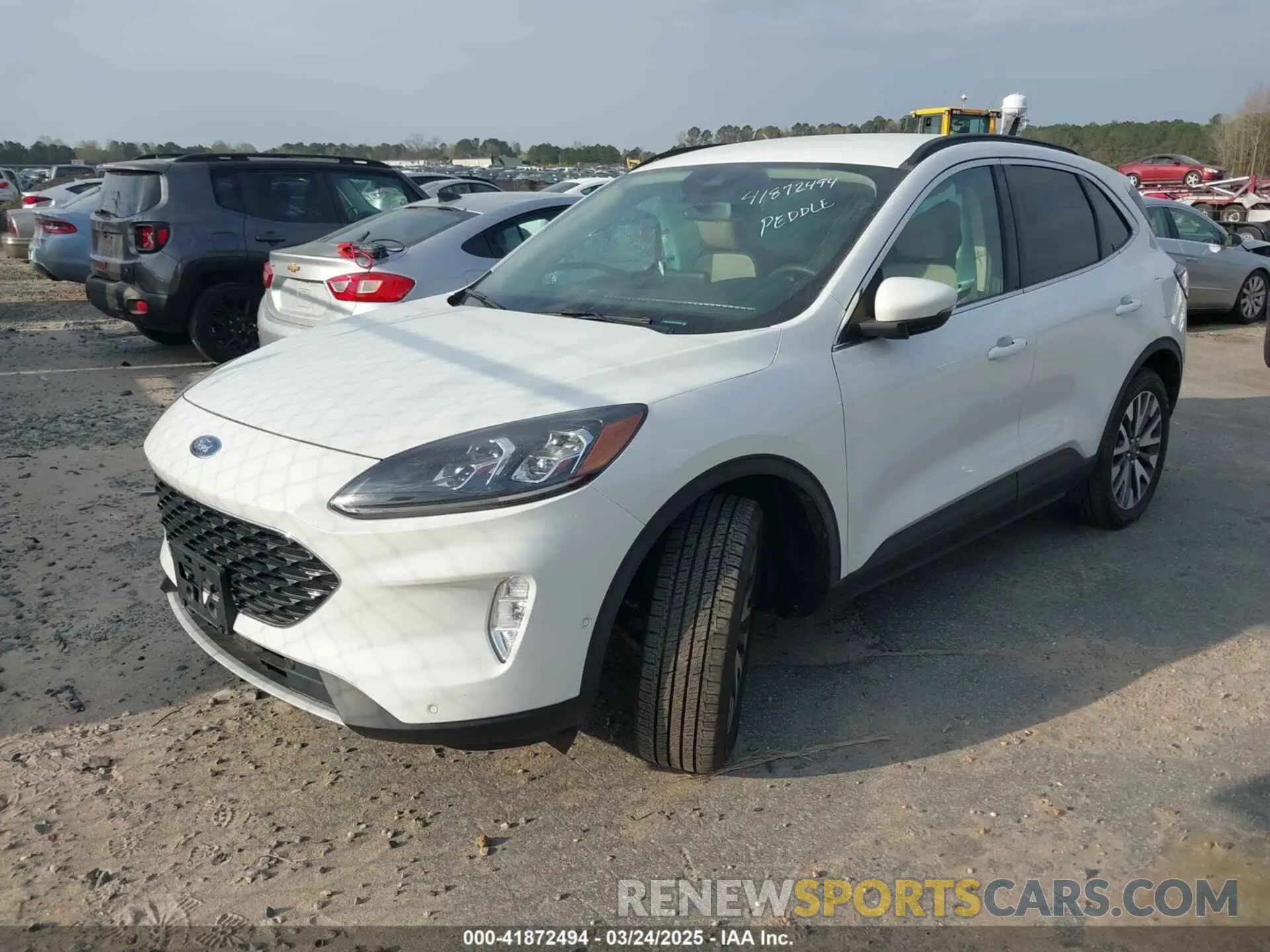 2 Photograph of a damaged car 1FMCU9J99LUB45419 FORD ESCAPE 2020