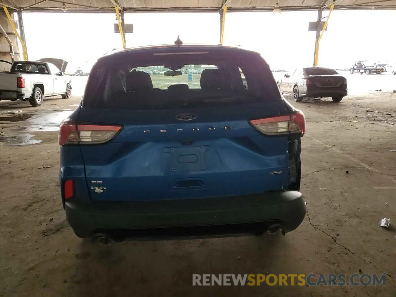 6 Фотография поврежденного автомобиля 1FMCU0BZ2MUB01645 FORD ESCAPE 2021
