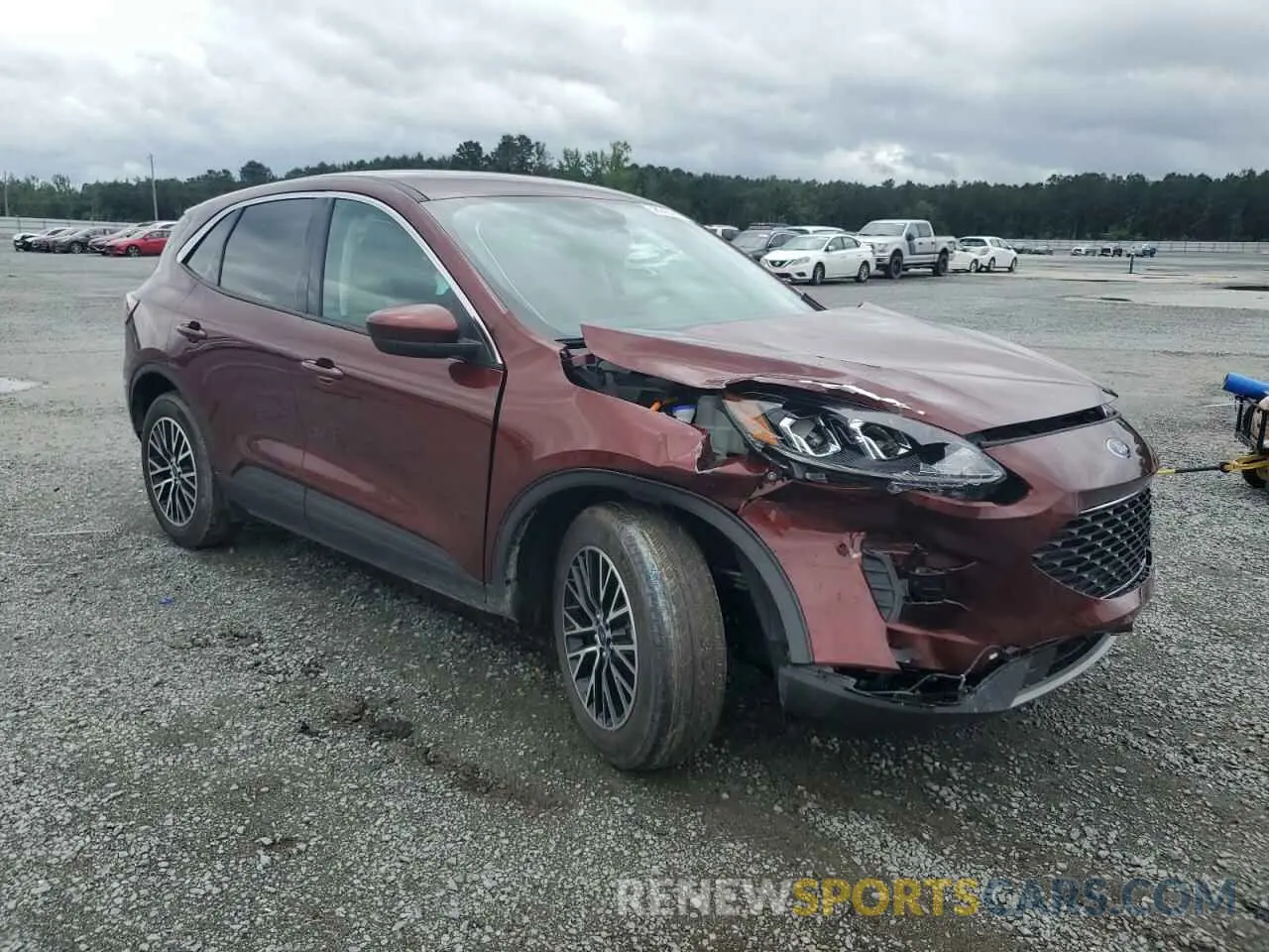 4 Фотография поврежденного автомобиля 1FMCU0EZXMUB22013 FORD ESCAPE 2021