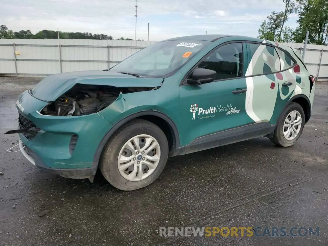 1 Photograph of a damaged car 1FMCU0F61MUA53183 FORD ESCAPE 2021
