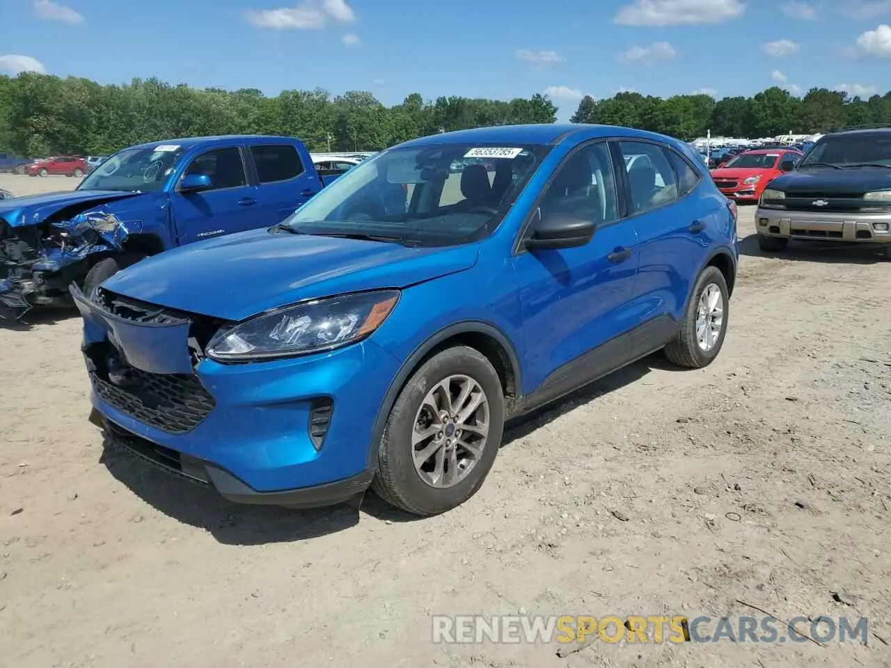 1 Photograph of a damaged car 1FMCU0F61MUA97278 FORD ESCAPE 2021