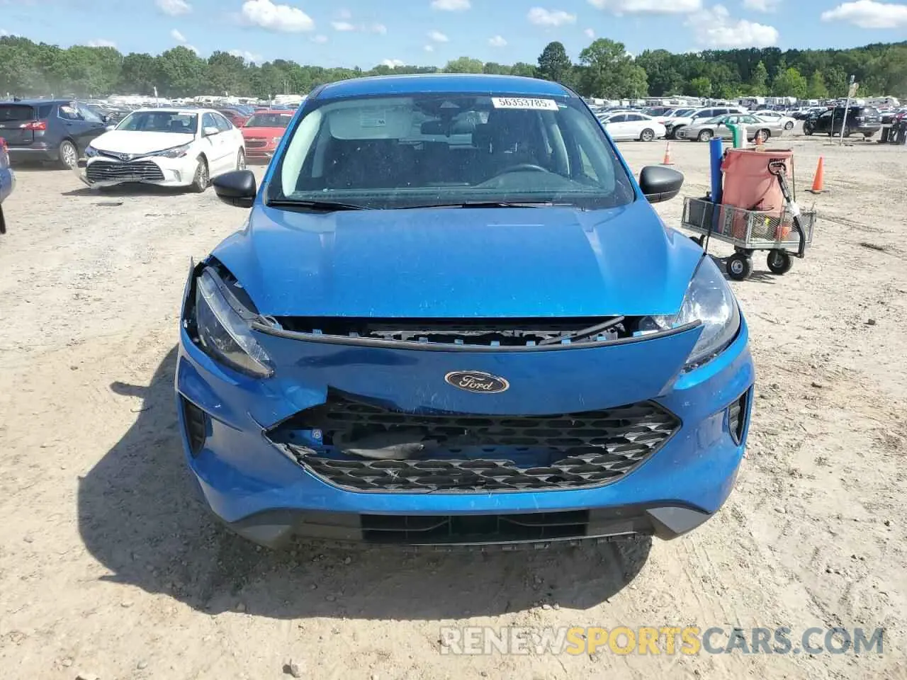 5 Photograph of a damaged car 1FMCU0F61MUA97278 FORD ESCAPE 2021