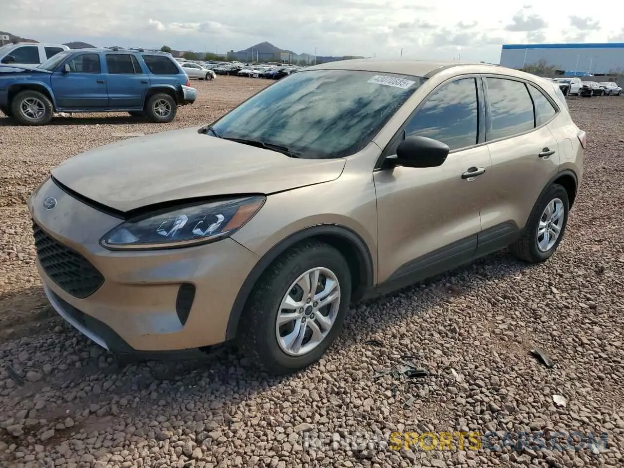 1 Photograph of a damaged car 1FMCU0F68MUA49292 FORD ESCAPE 2021