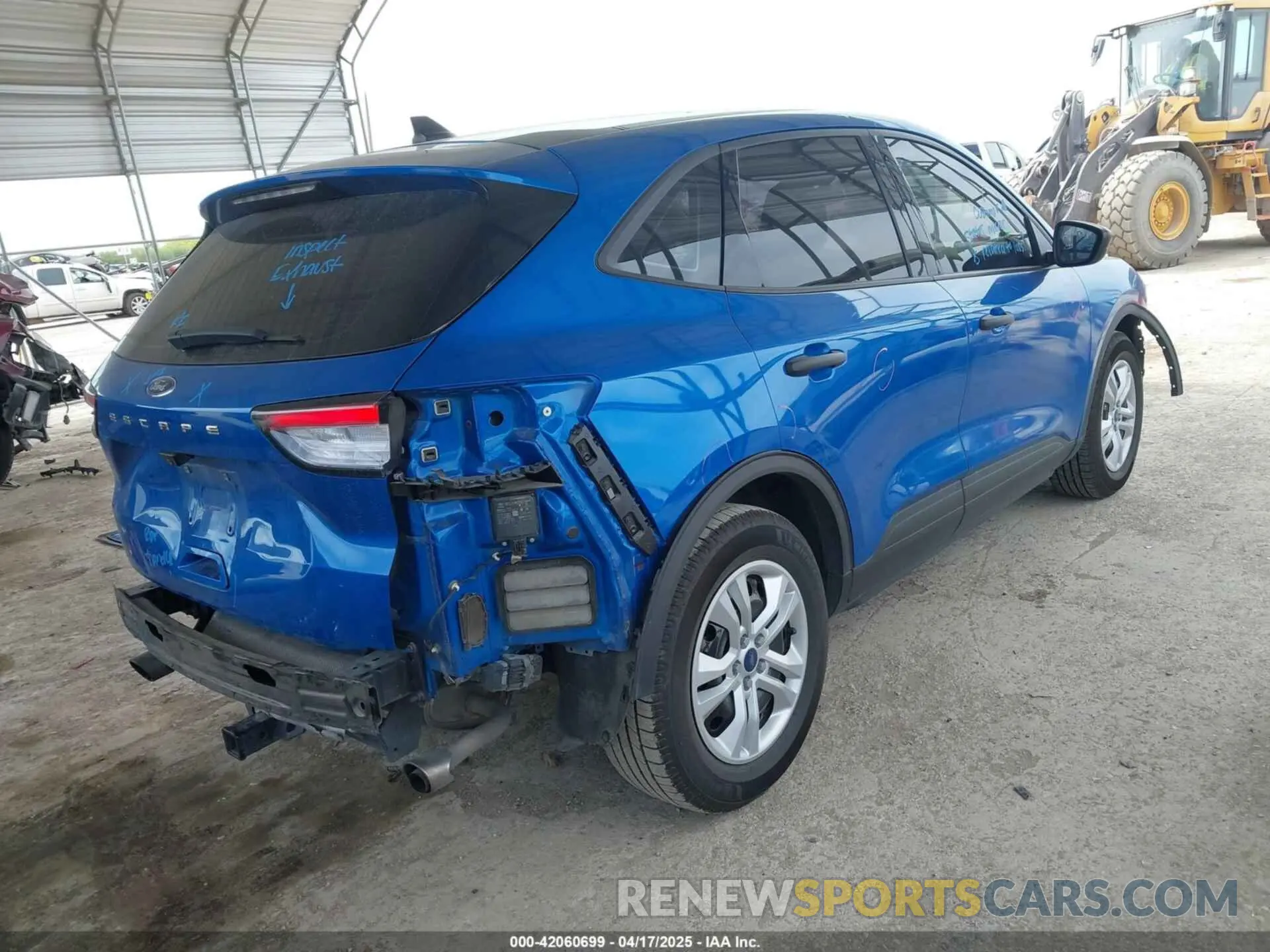 4 Photograph of a damaged car 1FMCU0F68MUB01150 FORD ESCAPE 2021