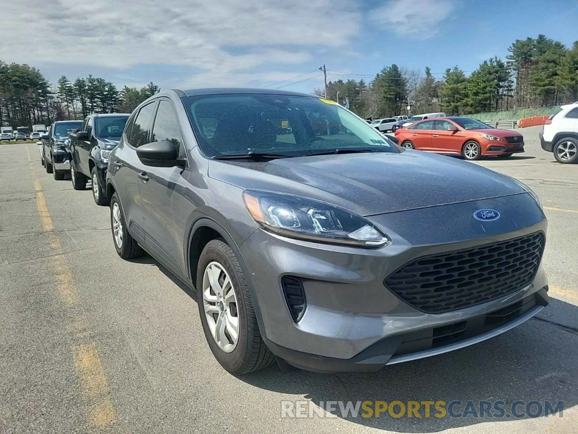 7 Photograph of a damaged car 1FMCU0F6XMUB00596 FORD ESCAPE 2021
