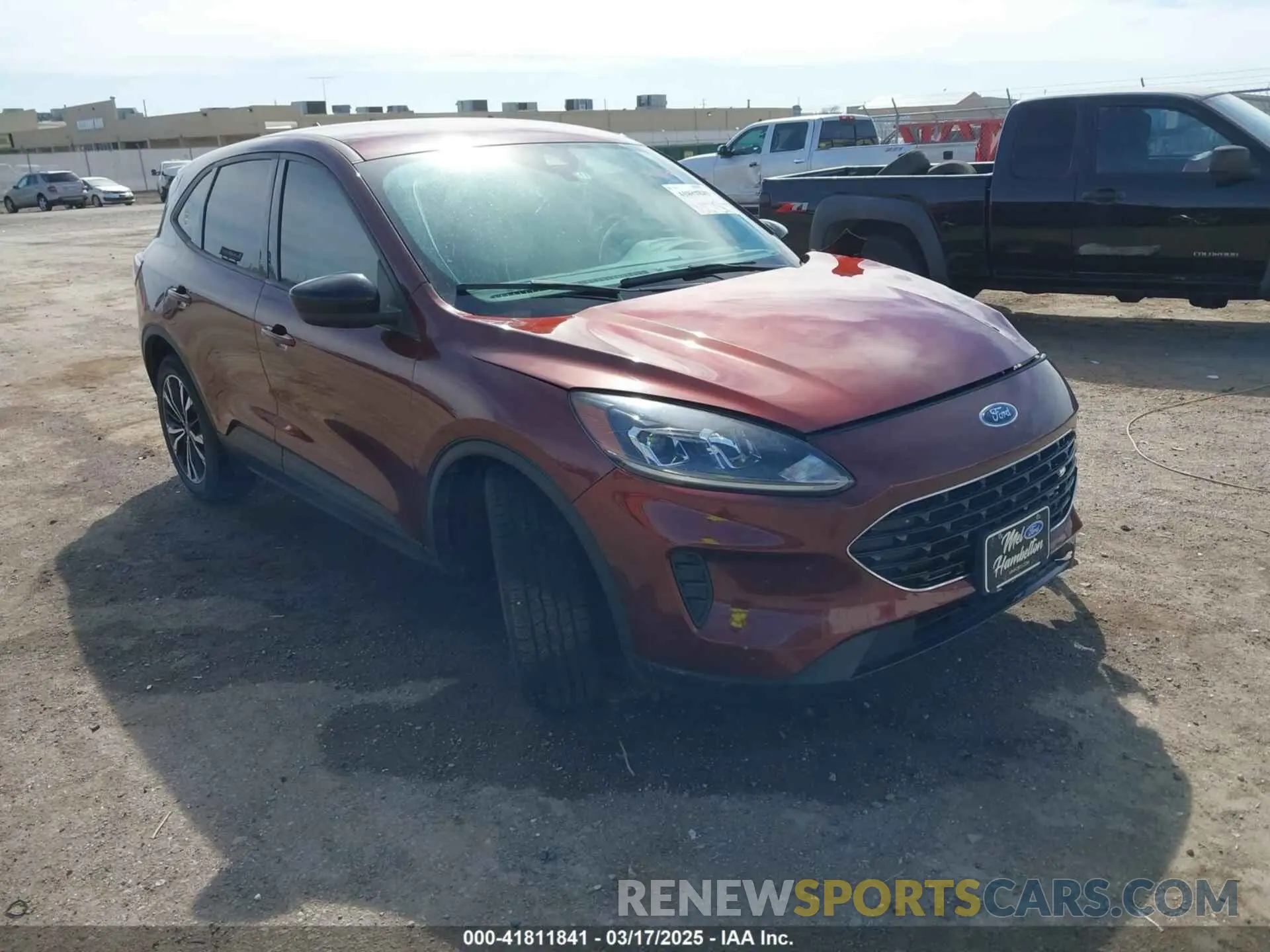 1 Photograph of a damaged car 1FMCU0G60MUA24997 FORD ESCAPE 2021