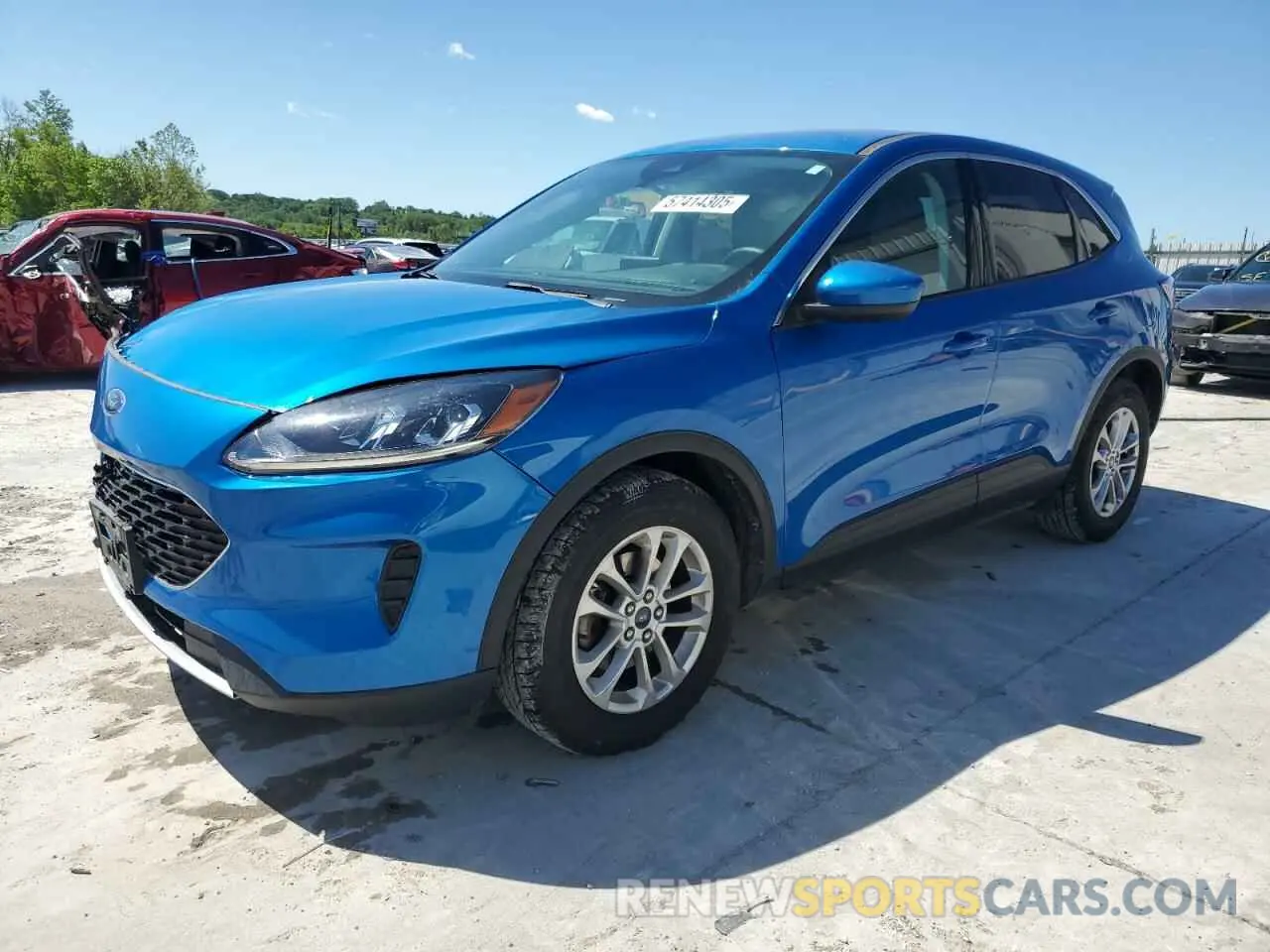 1 Photograph of a damaged car 1FMCU0G60MUA95455 FORD ESCAPE 2021