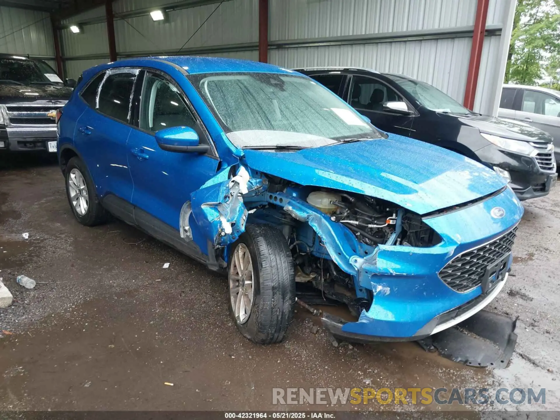 1 Photograph of a damaged car 1FMCU0G68MUB08310 FORD ESCAPE 2021