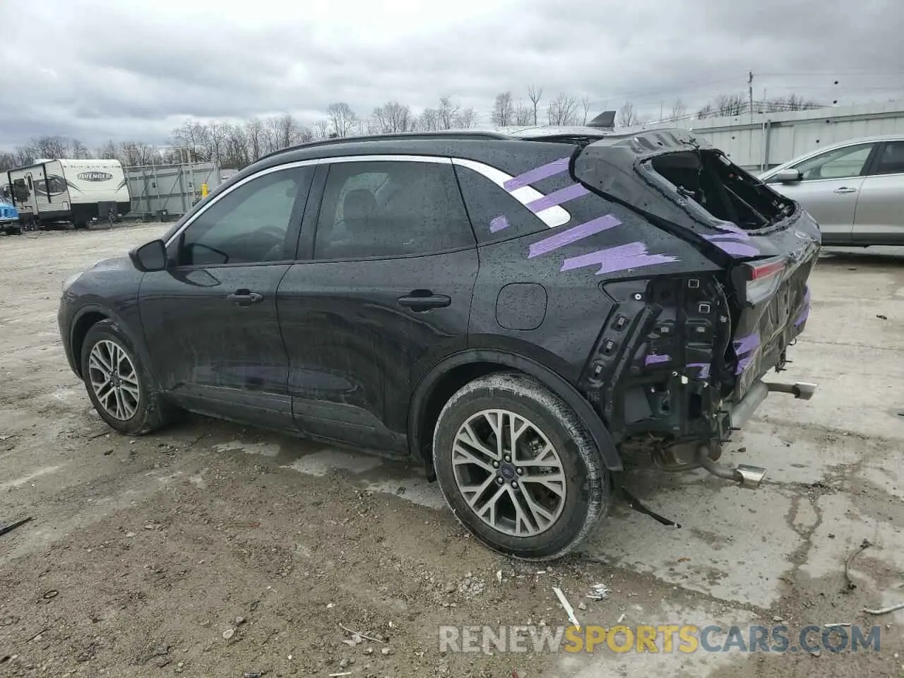 2 Фотография поврежденного автомобиля 1FMCU0H60MUA09527 FORD ESCAPE 2021