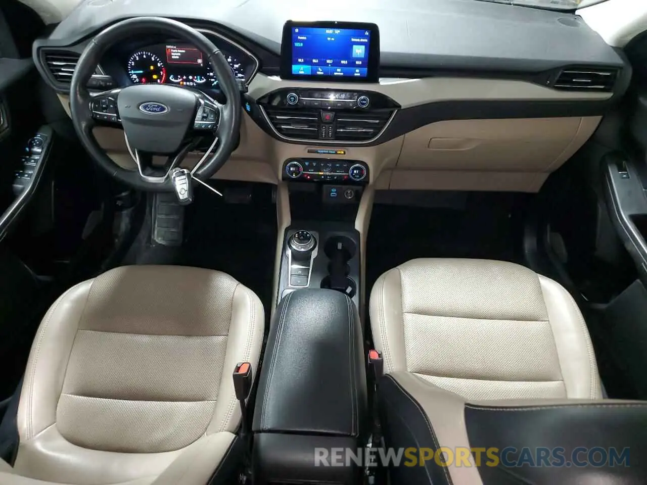 8 Фотография поврежденного автомобиля 1FMCU0H63MUA63663 FORD ESCAPE 2021
