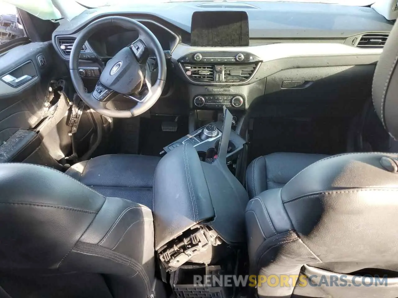 8 Фотография поврежденного автомобиля 1FMCU0H63MUB32593 FORD ESCAPE 2021